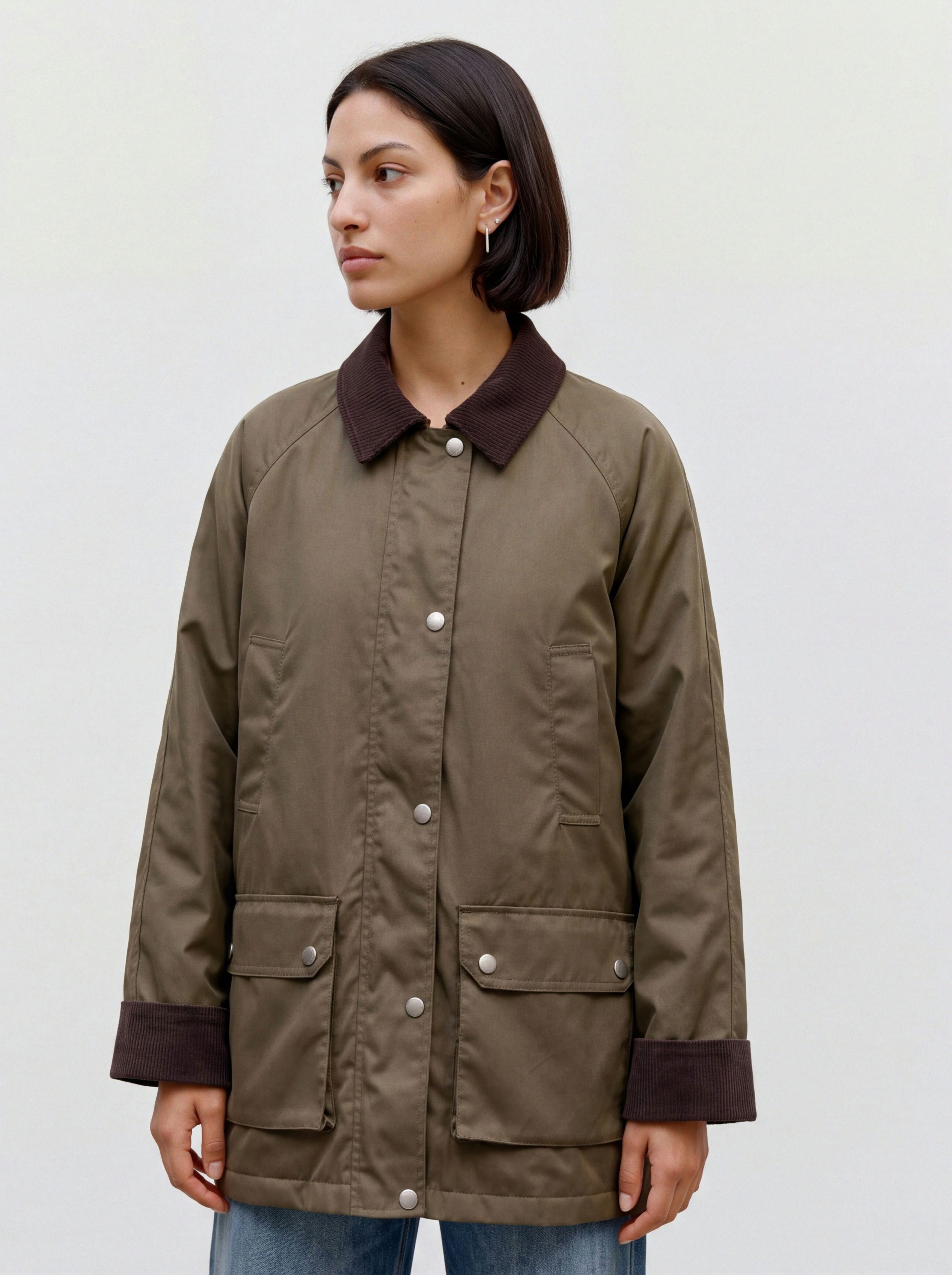 Vero Moda Langjacke VMWALES JACKET NOOS Kunstfaser