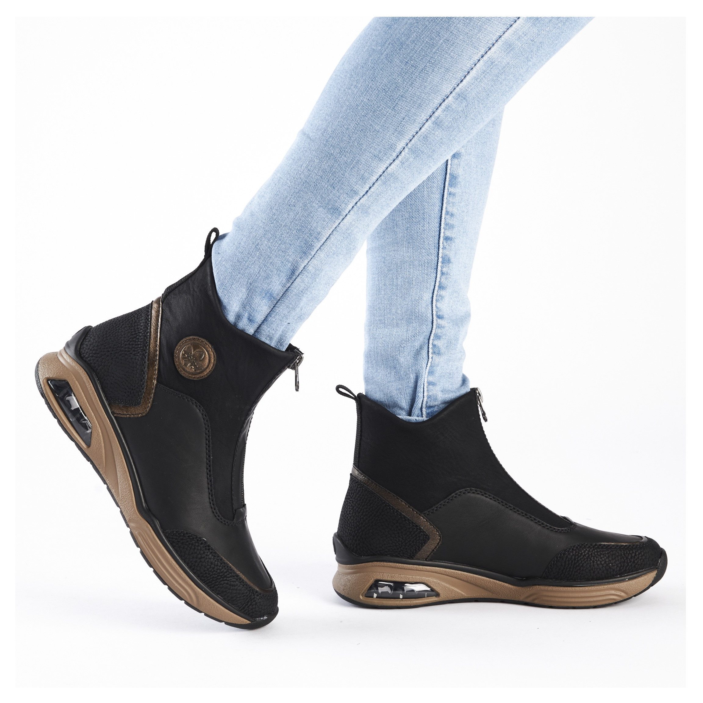 Rieker Schlupfboots, Stiefelette, High Top Sneaker, günstig online kaufen