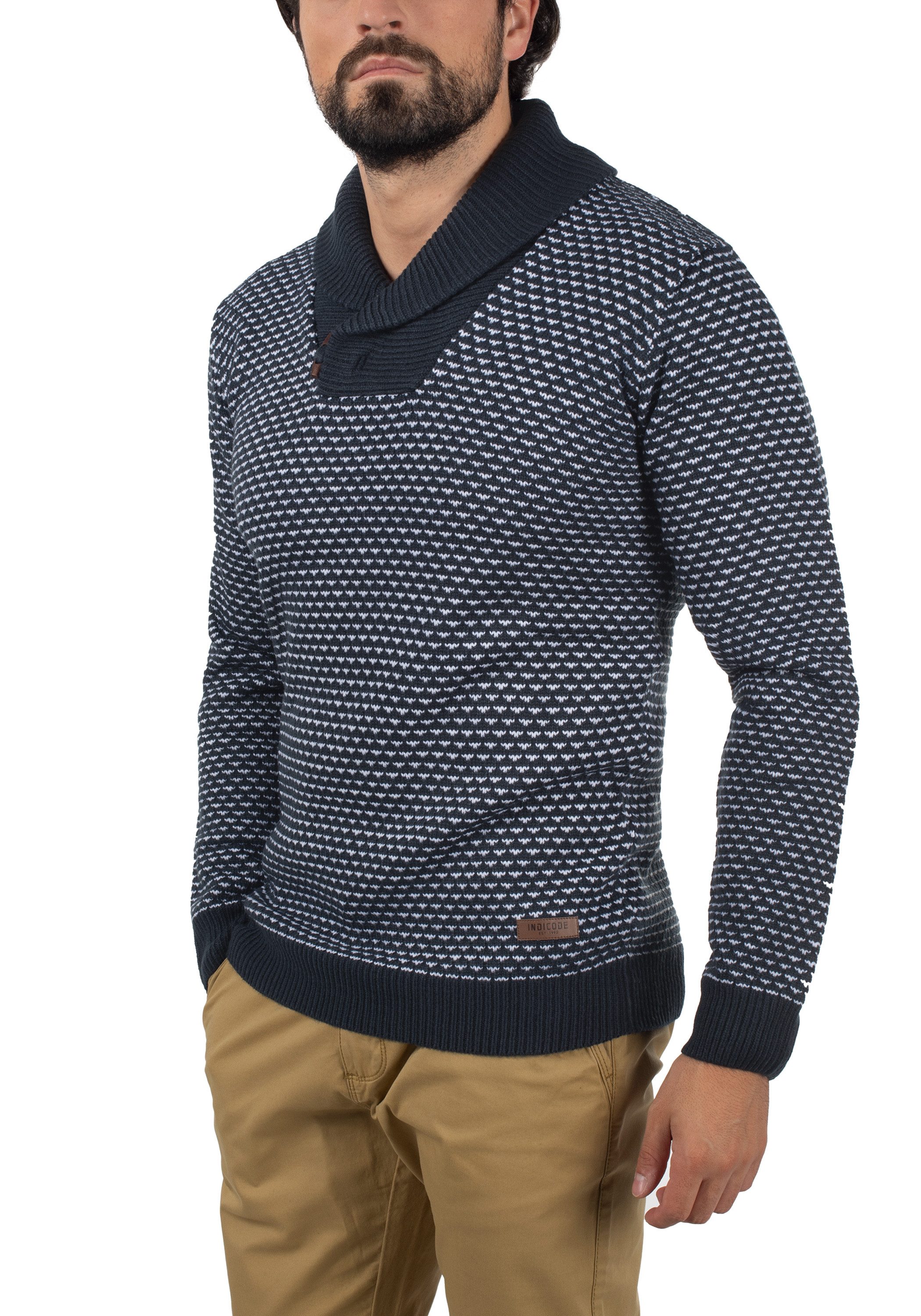 Indicode Strickpullover IDCopent Strickpulli aus Grobstrick günstig online kaufen