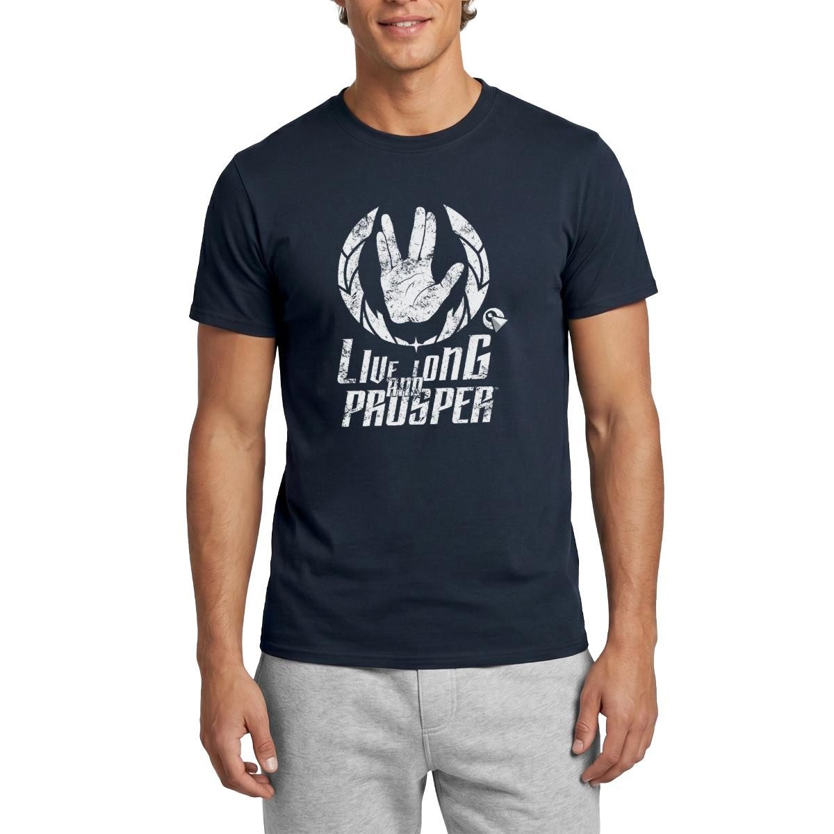 T-Shirt Star Trek Discovery LLAP Vulkanier Männer T-Shirt