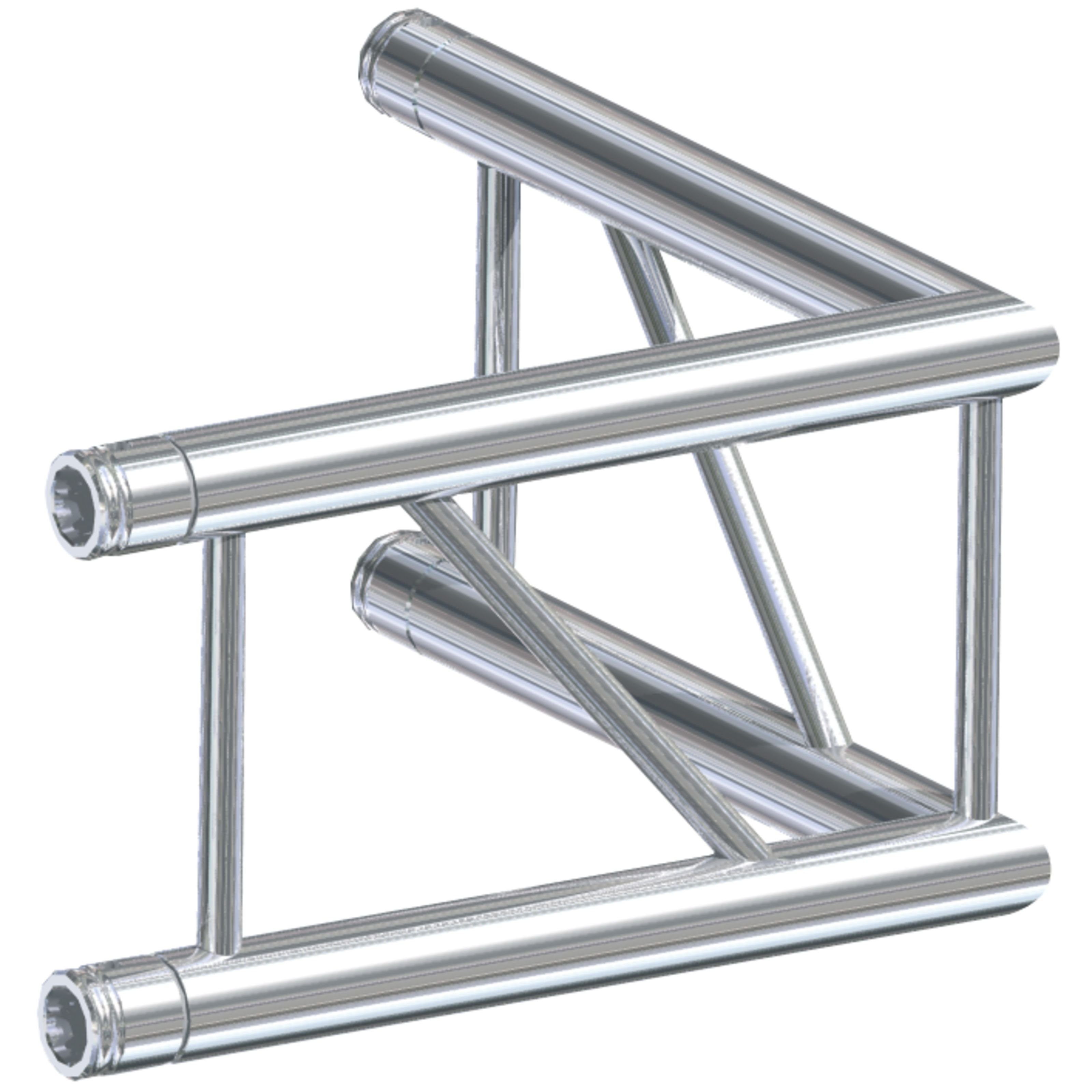 Global Truss Lampenstativ (F32, 90°, Ecke, C21V vertikal - Ecken Traverse)