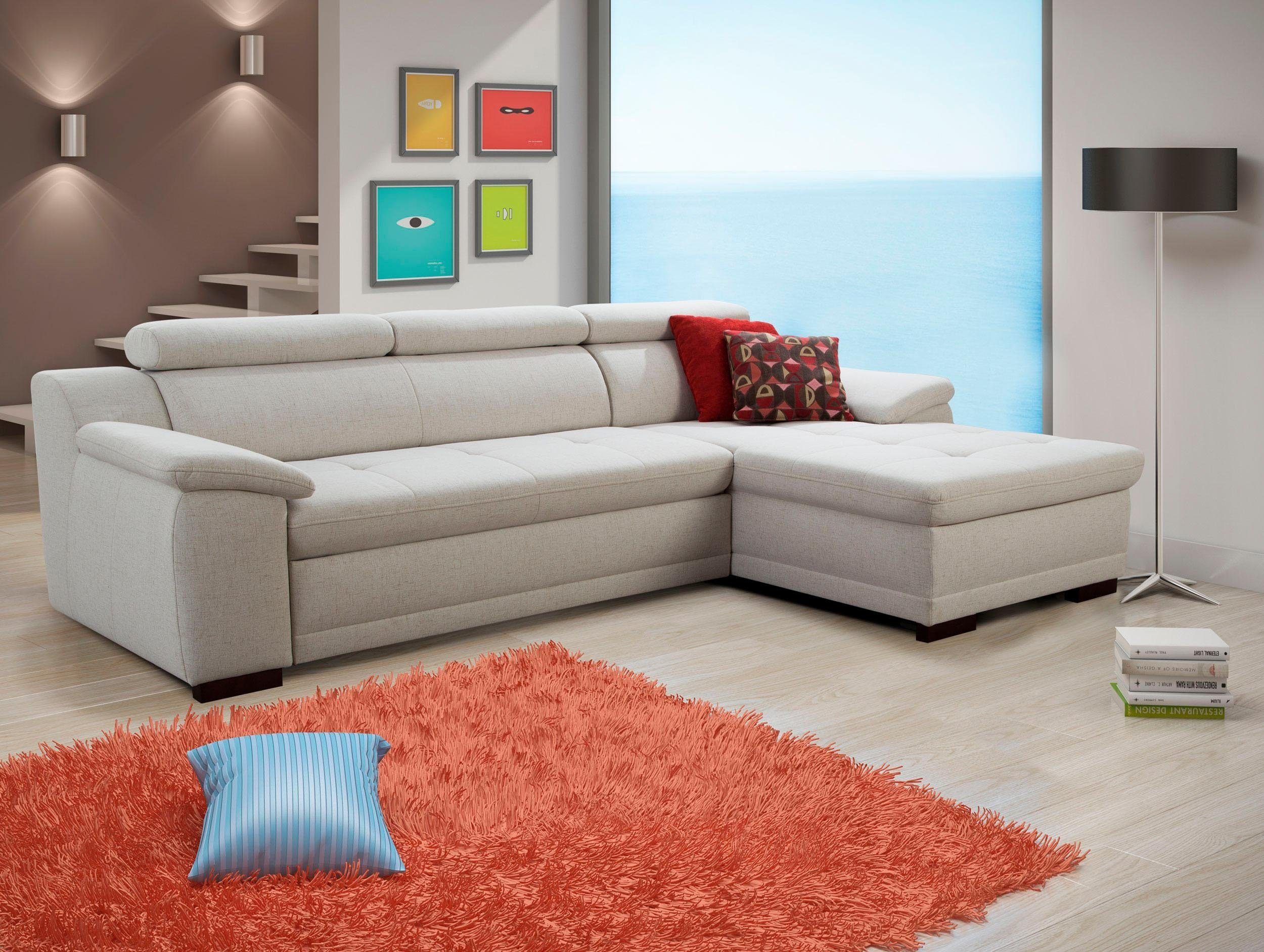 sit&more Ecksofa Andiamo L-Form, wahlweise mit günstig online kaufen