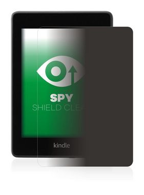 upscreen Blickschutzfolie für Amazon Kindle Paperwhite 2018 (10. Gen), Displayschutzfolie, Blaulichtfilter Privacy Folie Schutzfolie Sichtschutz klar Anti-Spy