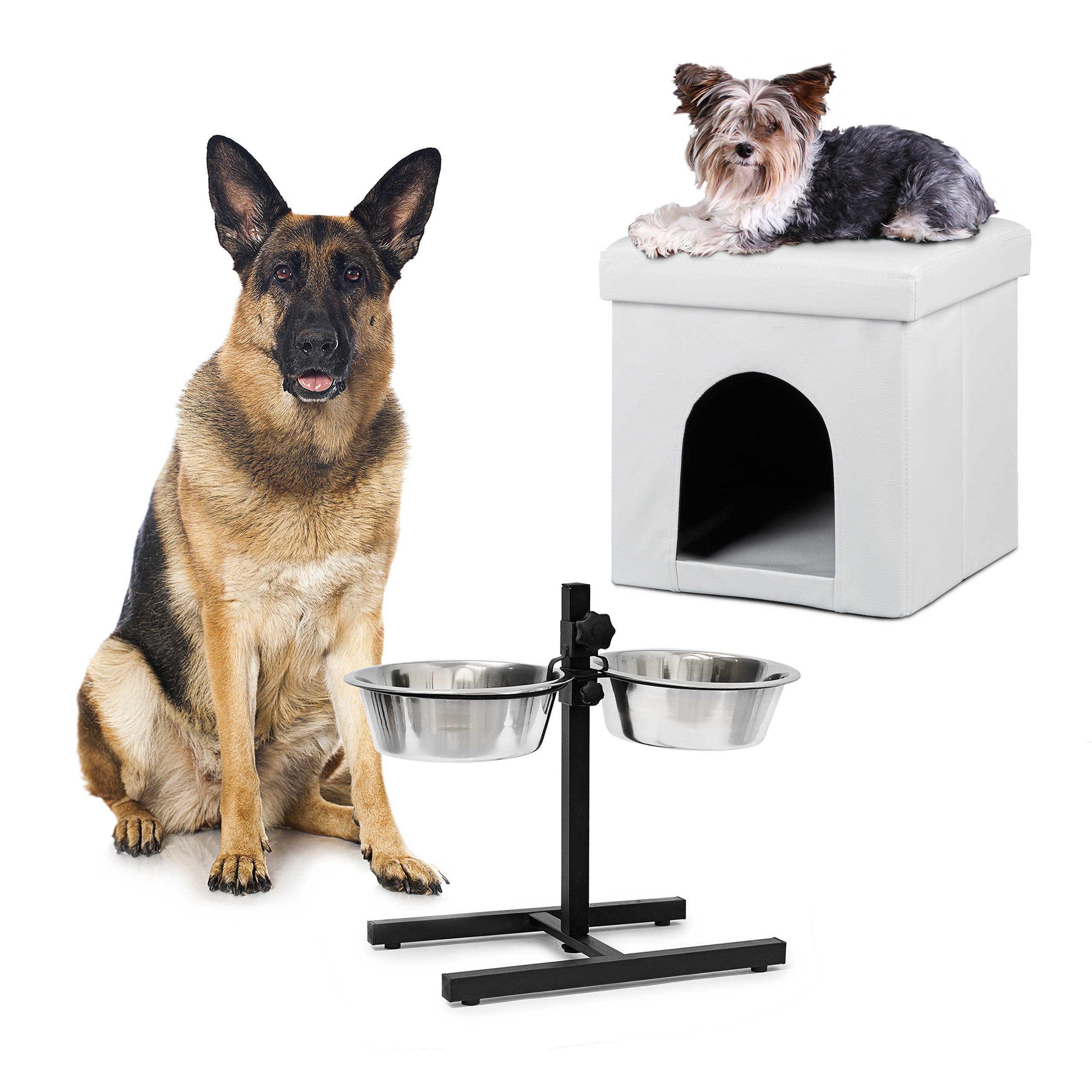 Indoorhütte 2-tlg. Hunde Set