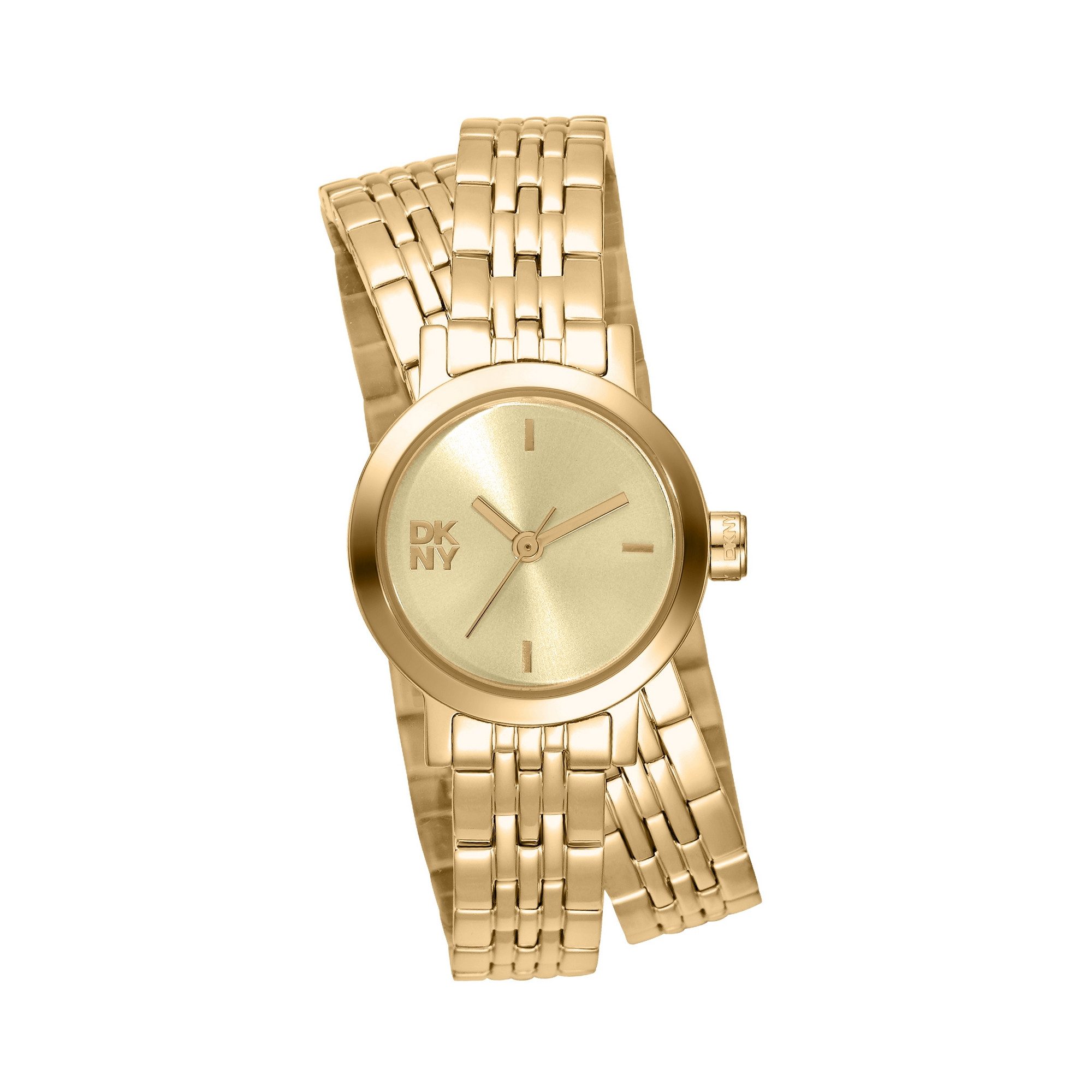 DKNY Quarzuhr Mini Watch DK1L176M0035, Armbanduhr, Damenuhr, Edelstahlarmband, analog