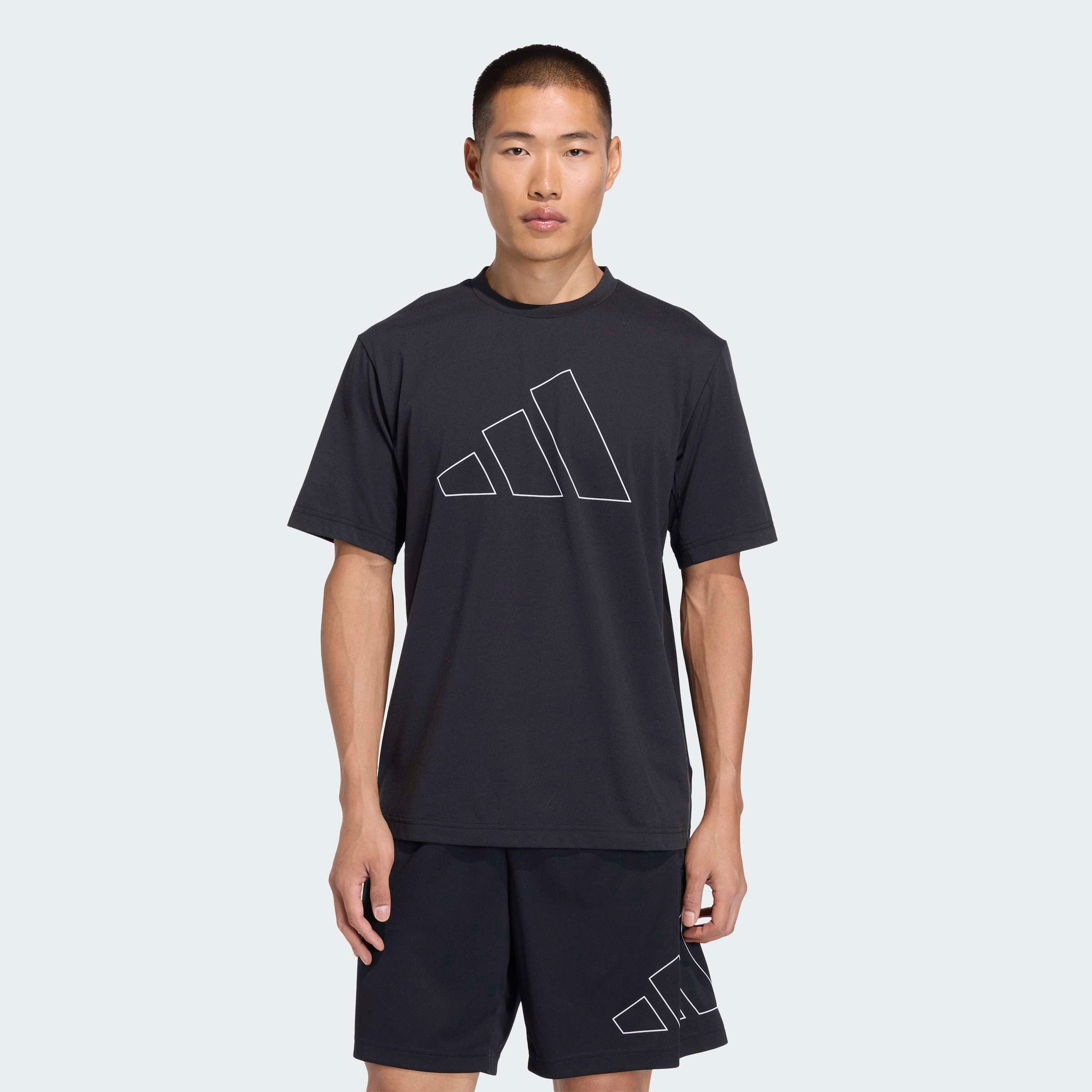 adidas Performance T-Shirt WORKOUT ESSENTIALS FEELREADY LOGO günstig online kaufen