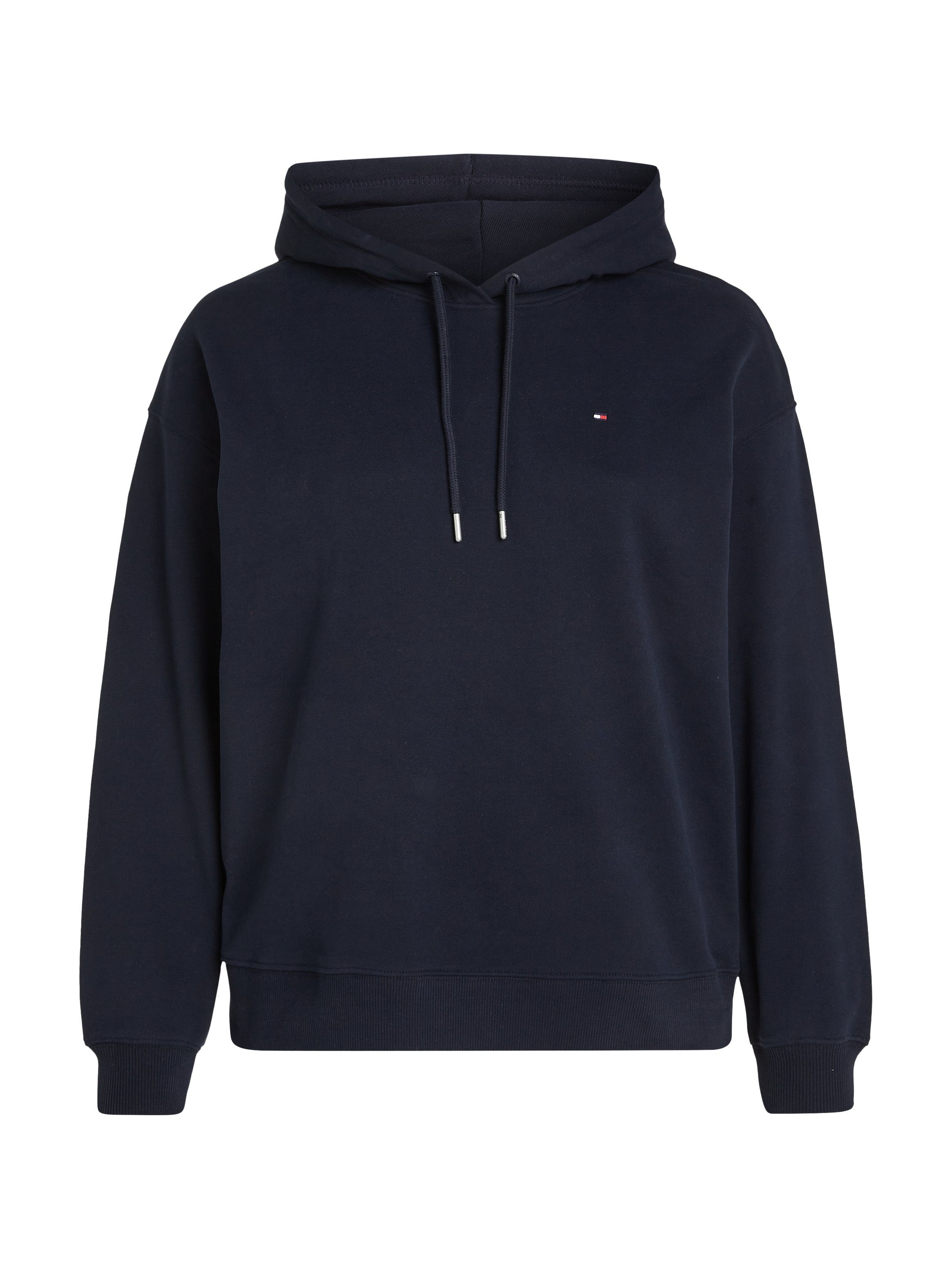 Tommy Hilfiger Curve Kapuzenpullover CRV REG FLAG ON CHEST HOODIE Große Größen