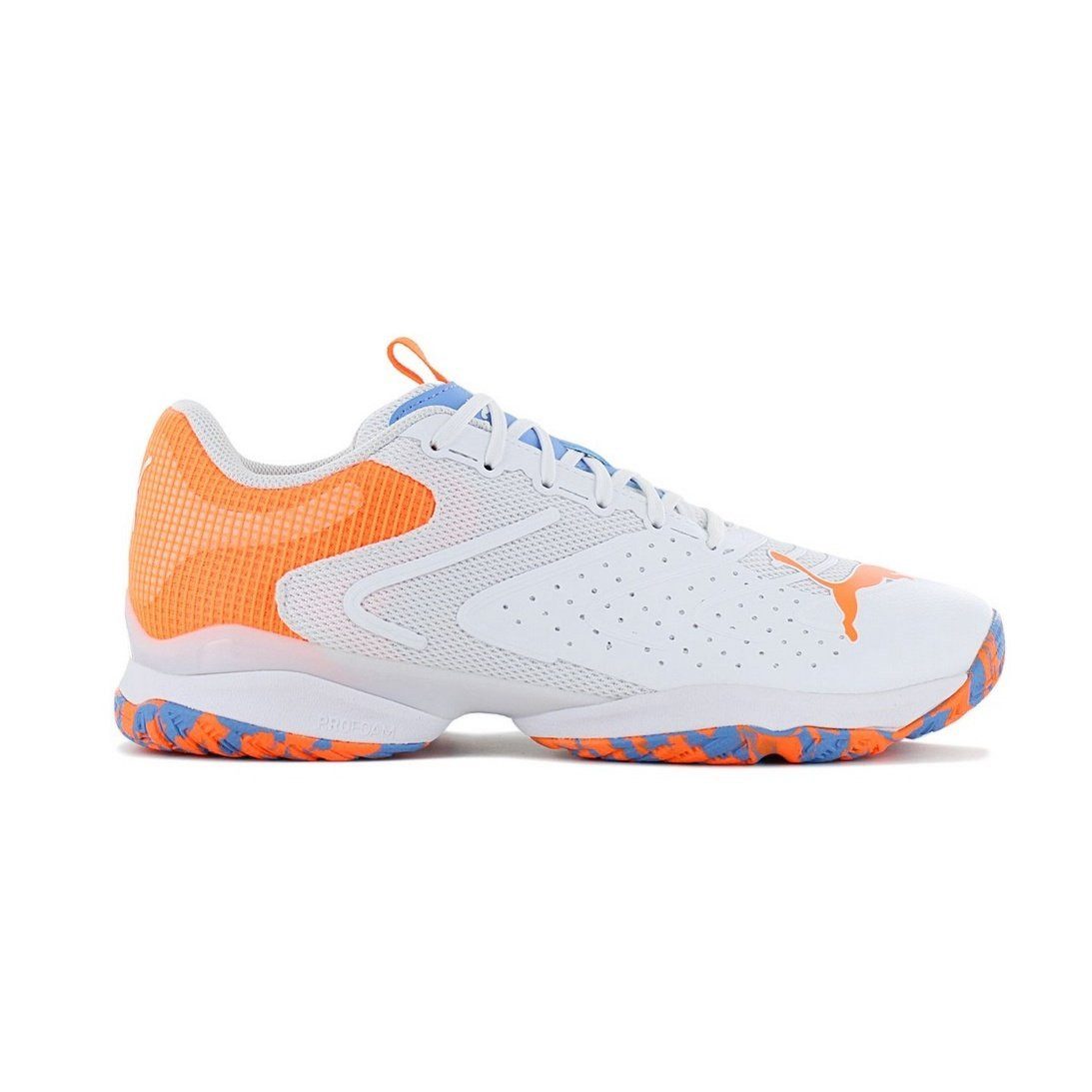 PUMA Solarattack RCT Allcourt weiss/blau/orange Herren Tennisschuh günstig online kaufen