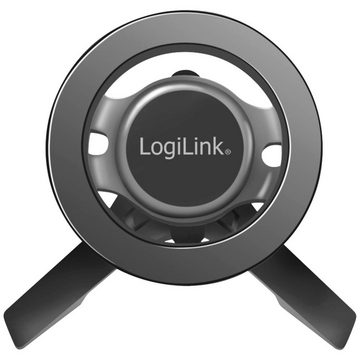 LogiLink Magnetischer-3-Punkt-Smartphone-Halter Handy-Halterung, (360° drehbar, Magnetbefestigung)