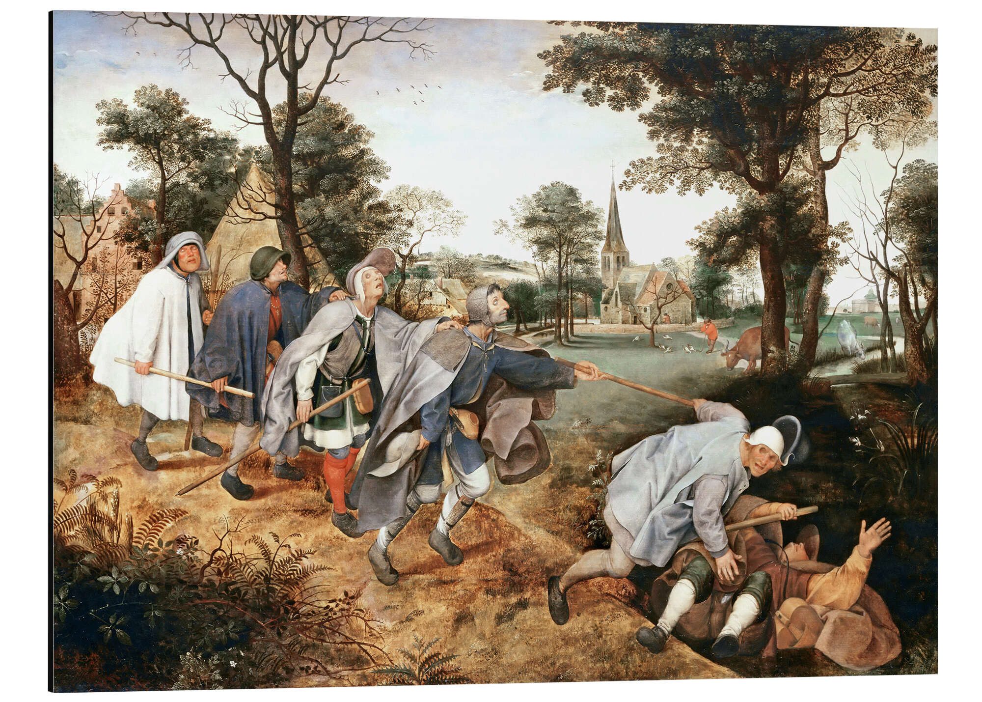 Alu-Dibond-Druck Pieter Brueghel d.Ä.