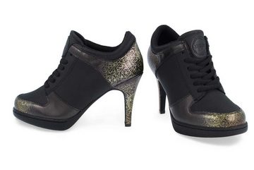 Missy Rockz BLACK MANDALA 2.0 black / gold High-Heel-Stiefelette Absatzhöhe: 10,5 cm