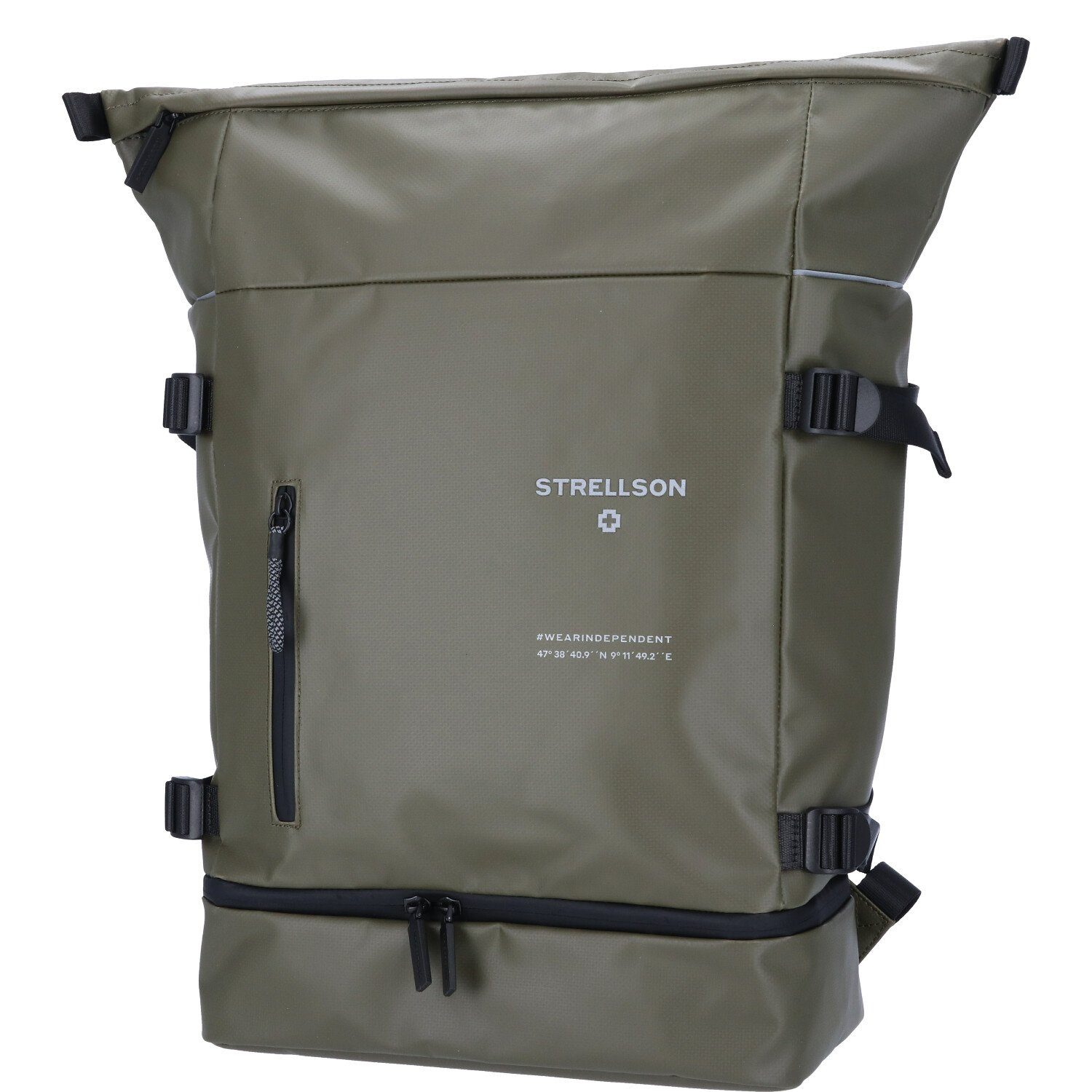 Strellson Freizeitrucksack Strellson Freizeitrucksack Stockwell 2.0 Sebastian khaki (1-tlg)