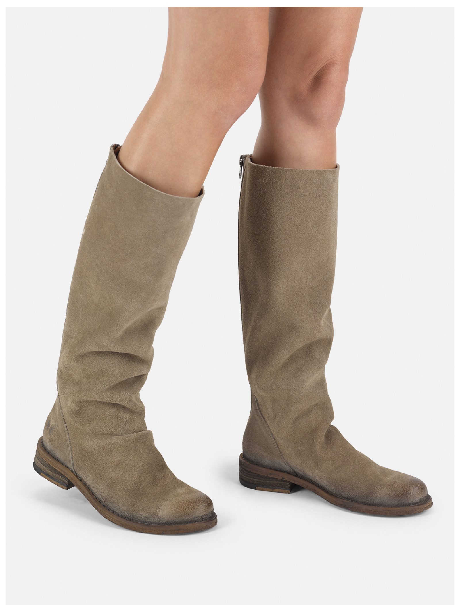 Felmini Stiefel Veloursleder . Stiefel