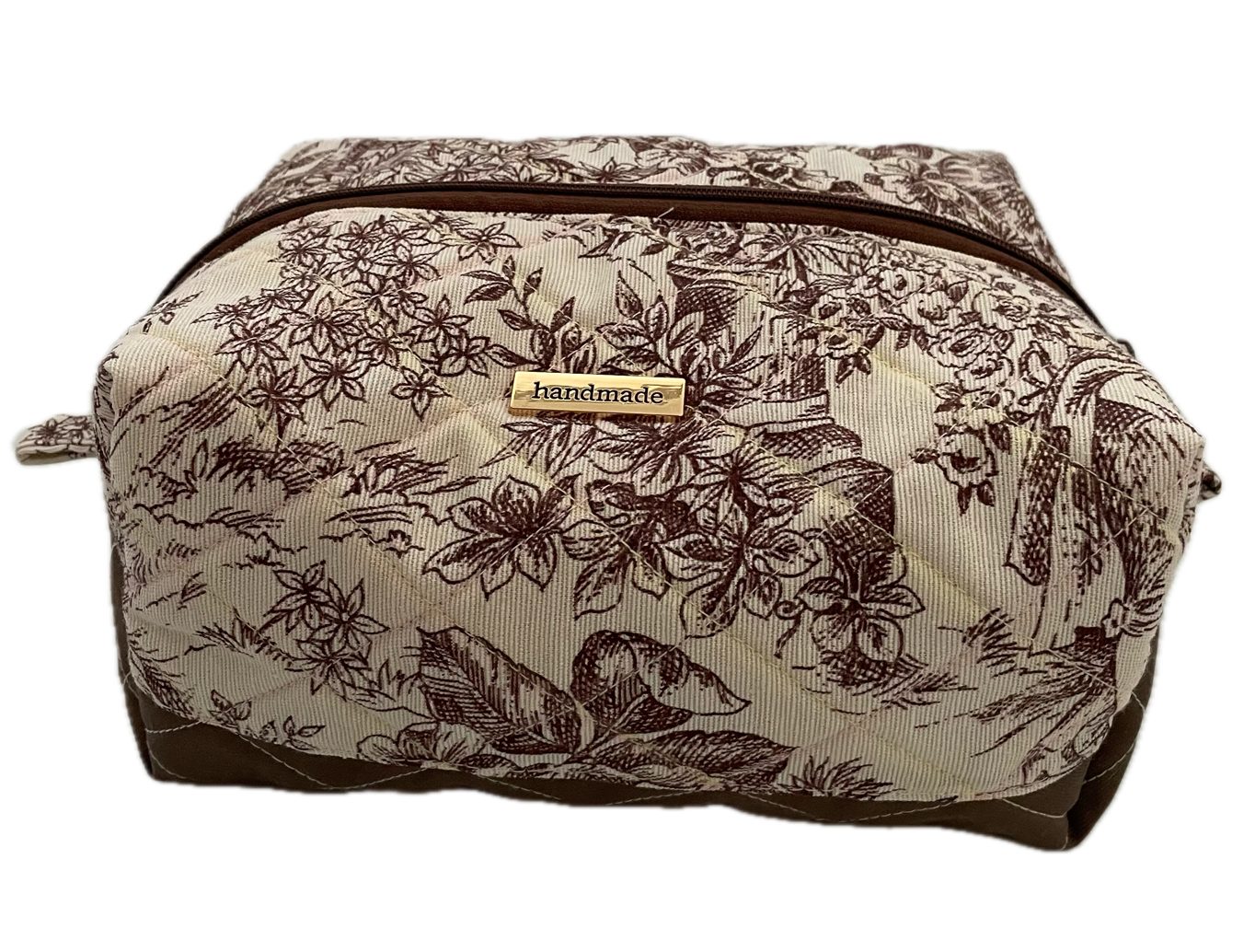 Kosmetiktasche Handgefertigte Kosmetiktasche (Boxie Bag) Romantik