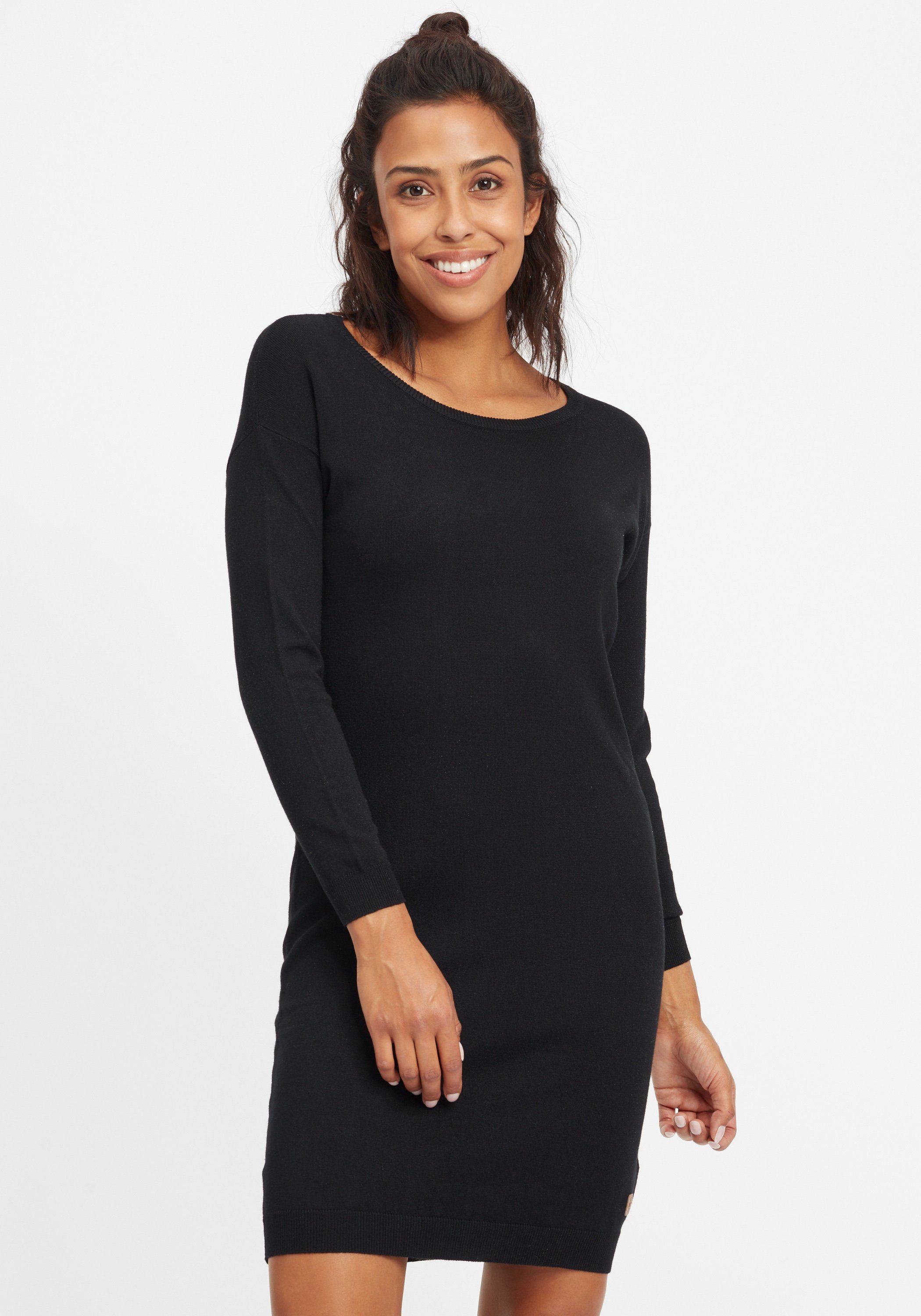 OXMO Strickkleid OXElla BLACK (799000)