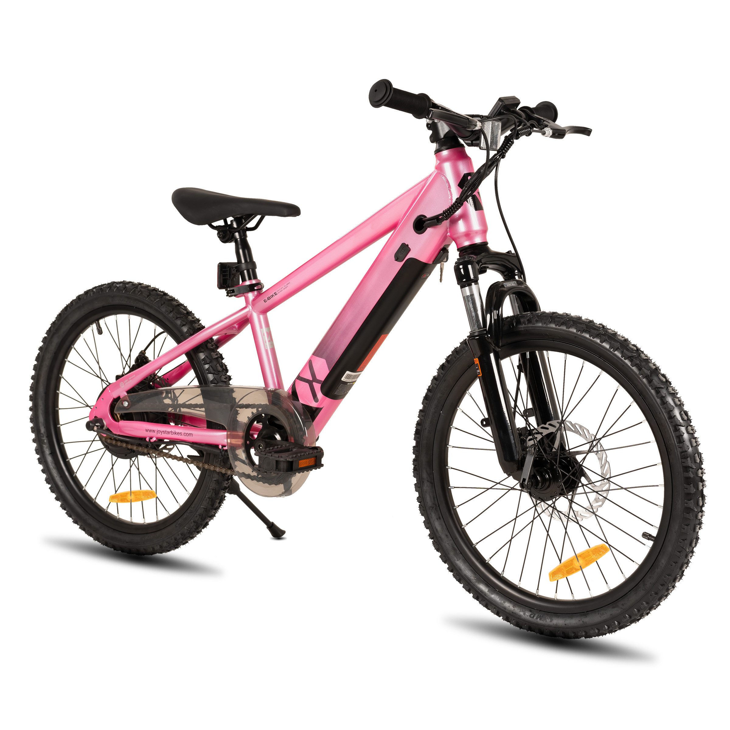 HILAND E-Bike 20/24 Zoll E‑Mountainbike 24V 250W Akku abnehmbar Kinder u. Erwachsene, Heckmotor, 124,8 Wh