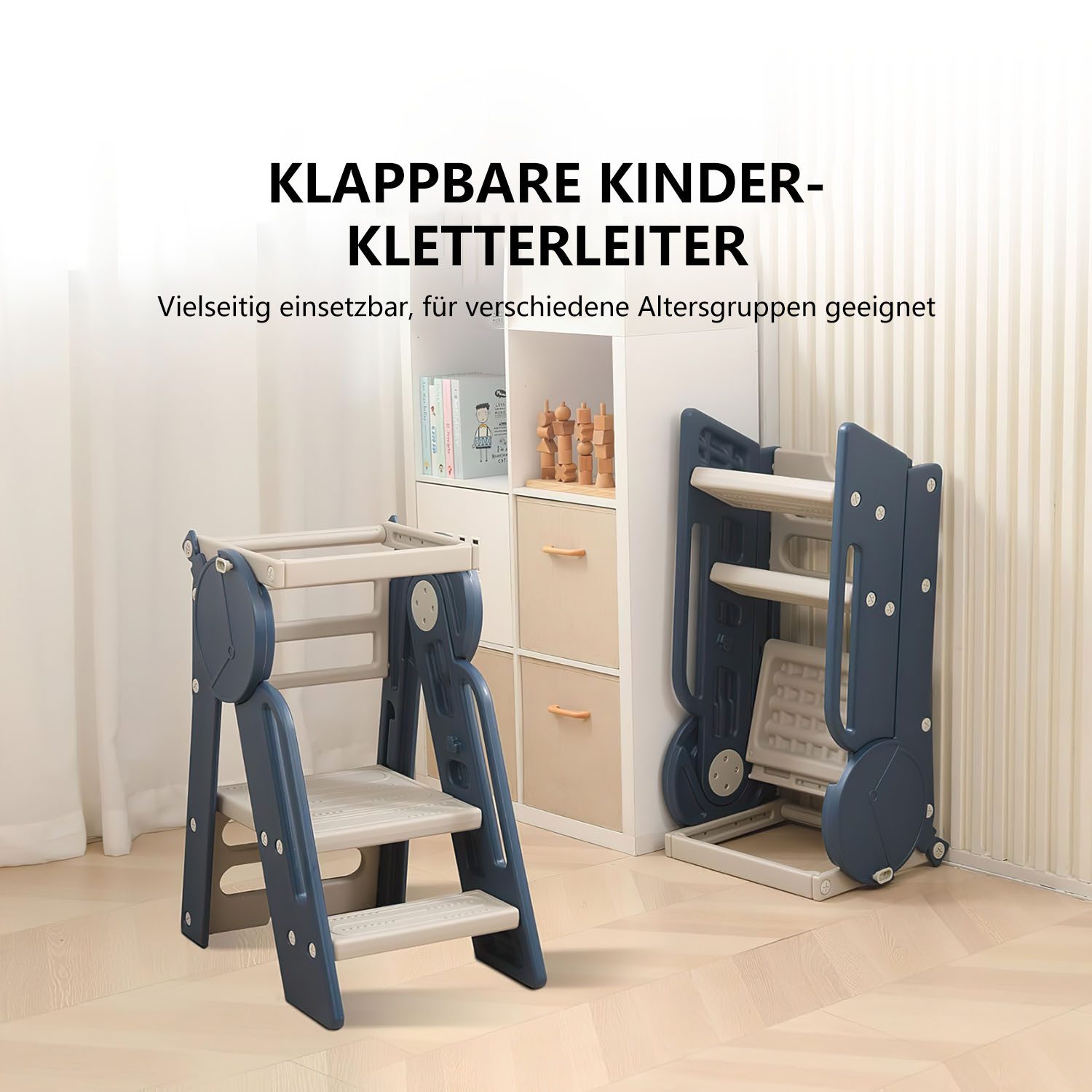 SURFOU Tritthocker für Kinder Lernturm Höhenverstellbarer günstig online kaufen