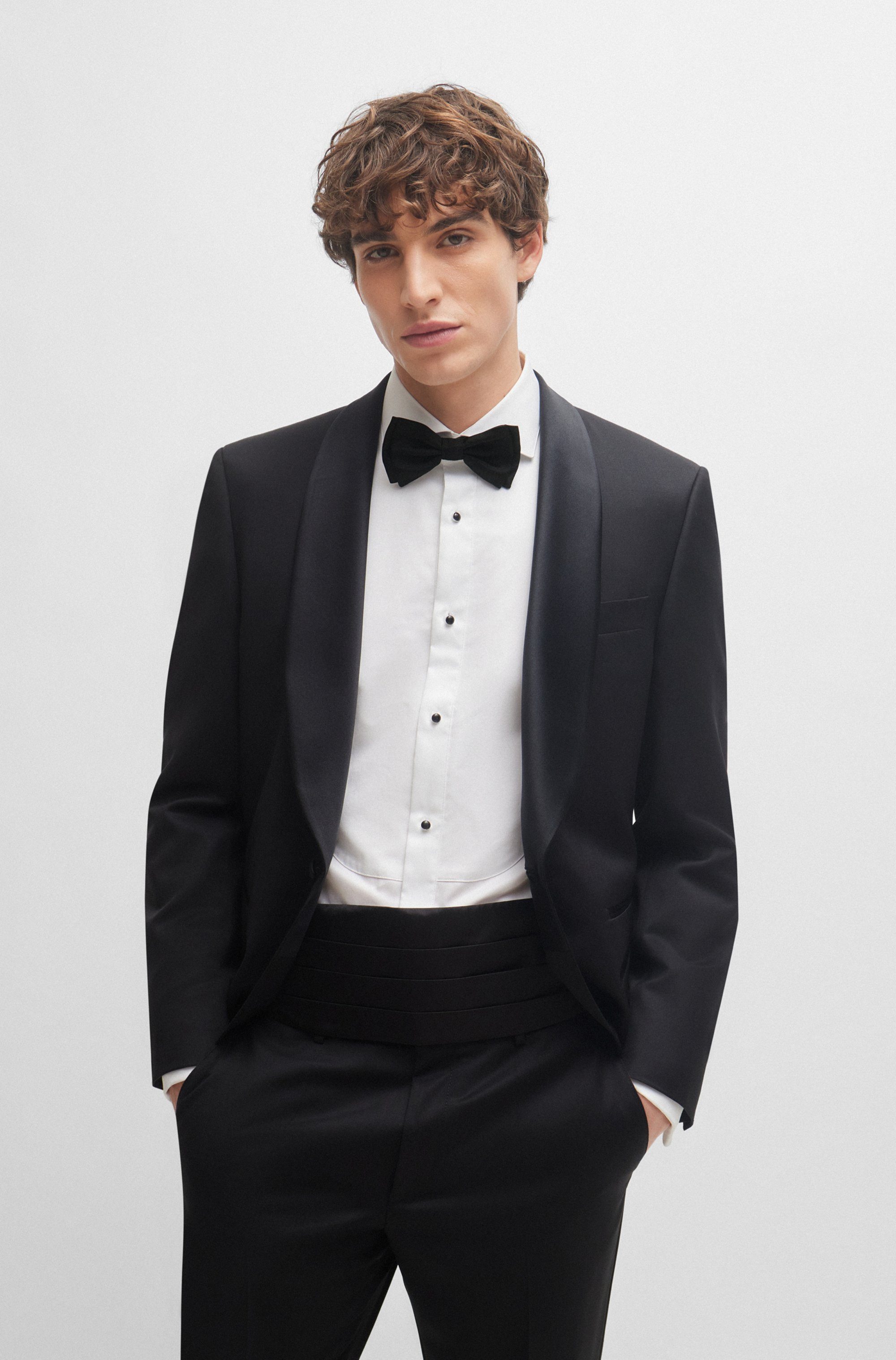 BOSS Fliege H-BOW T+CUMM (Set, 2-St) mit passendem Kummerbund günstig online kaufen