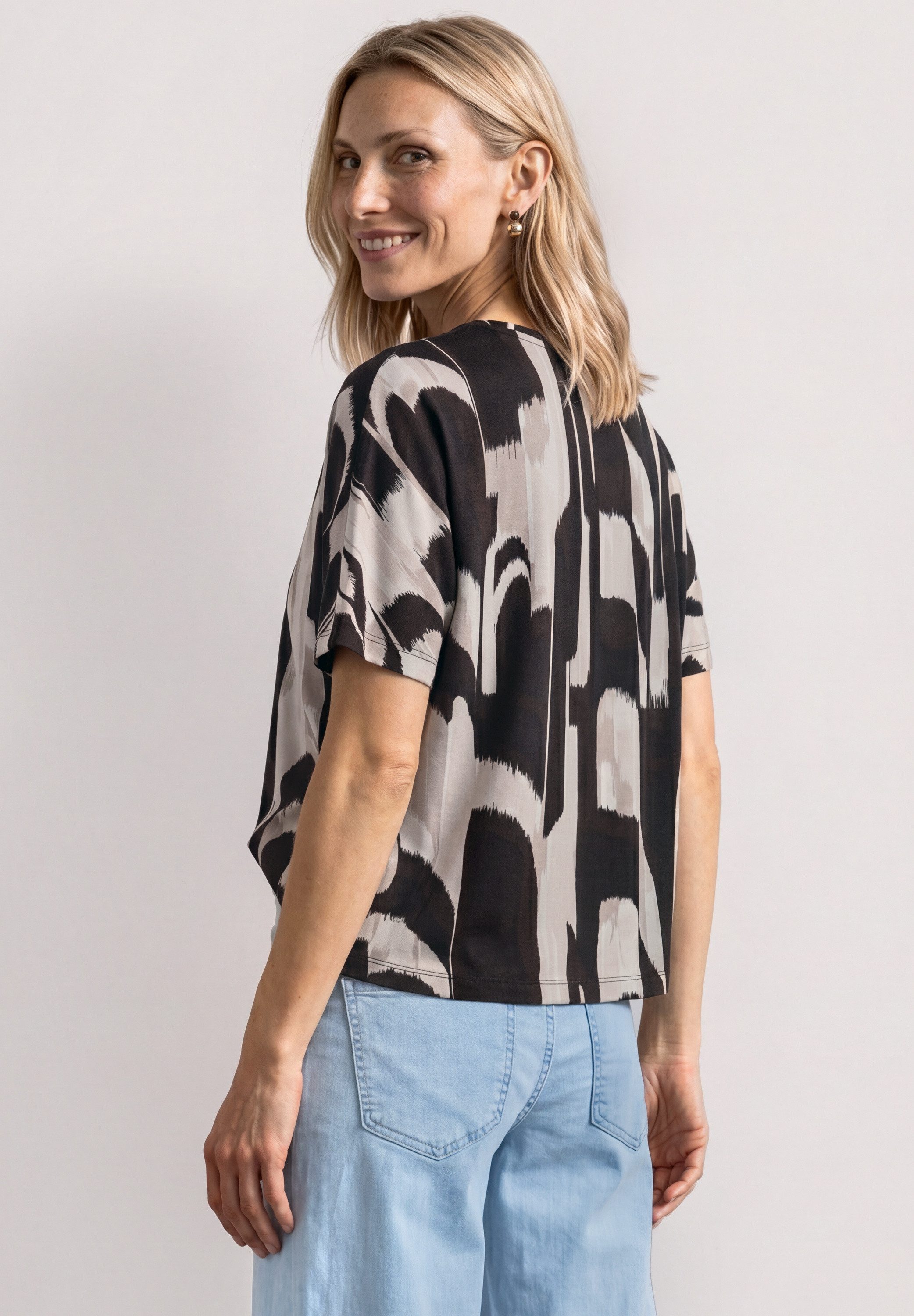 STREET ONE T-Shirt aus softer Viskose