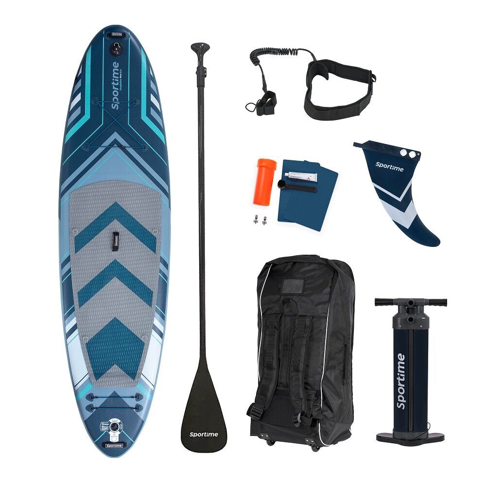 steif Board Board 10'8 Sportime Rail, Seegleiter Stand hart Board machen Up das 3-fach Full-Carbon-Set, Paddling & Pro verstärkte SUP-Board Allround formstabil,