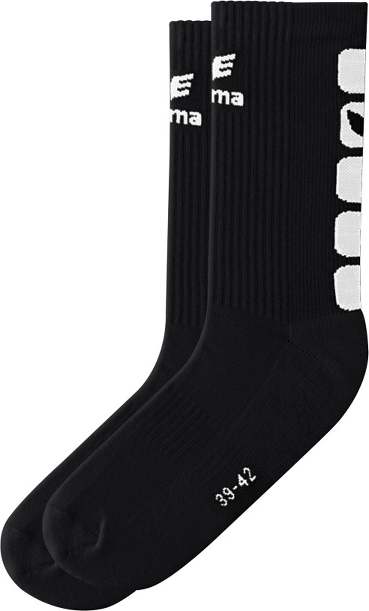 socks black/white Sportsocken Erima 5-CUBES
