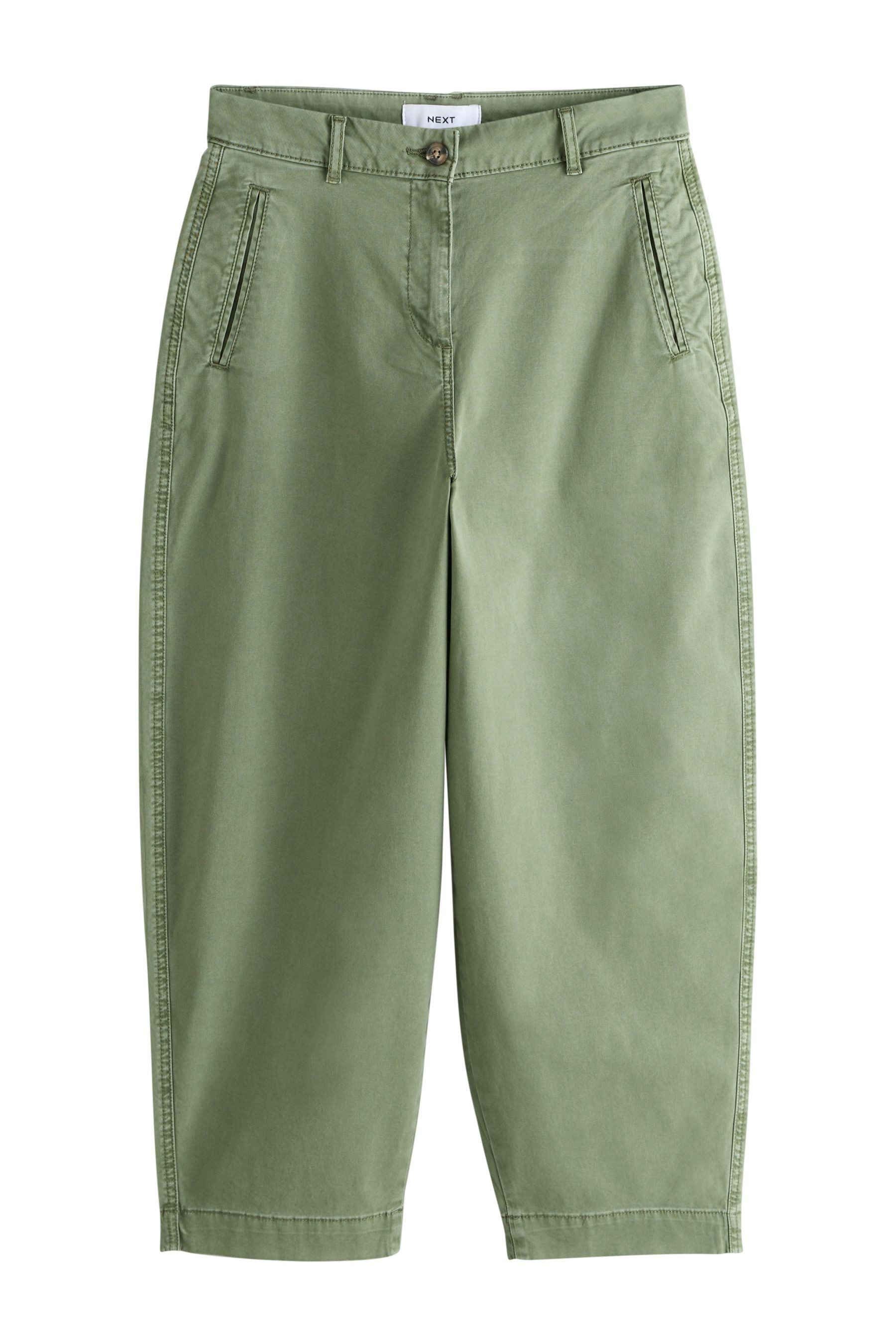 Chinohose Chinohose mit Barrel-Leg