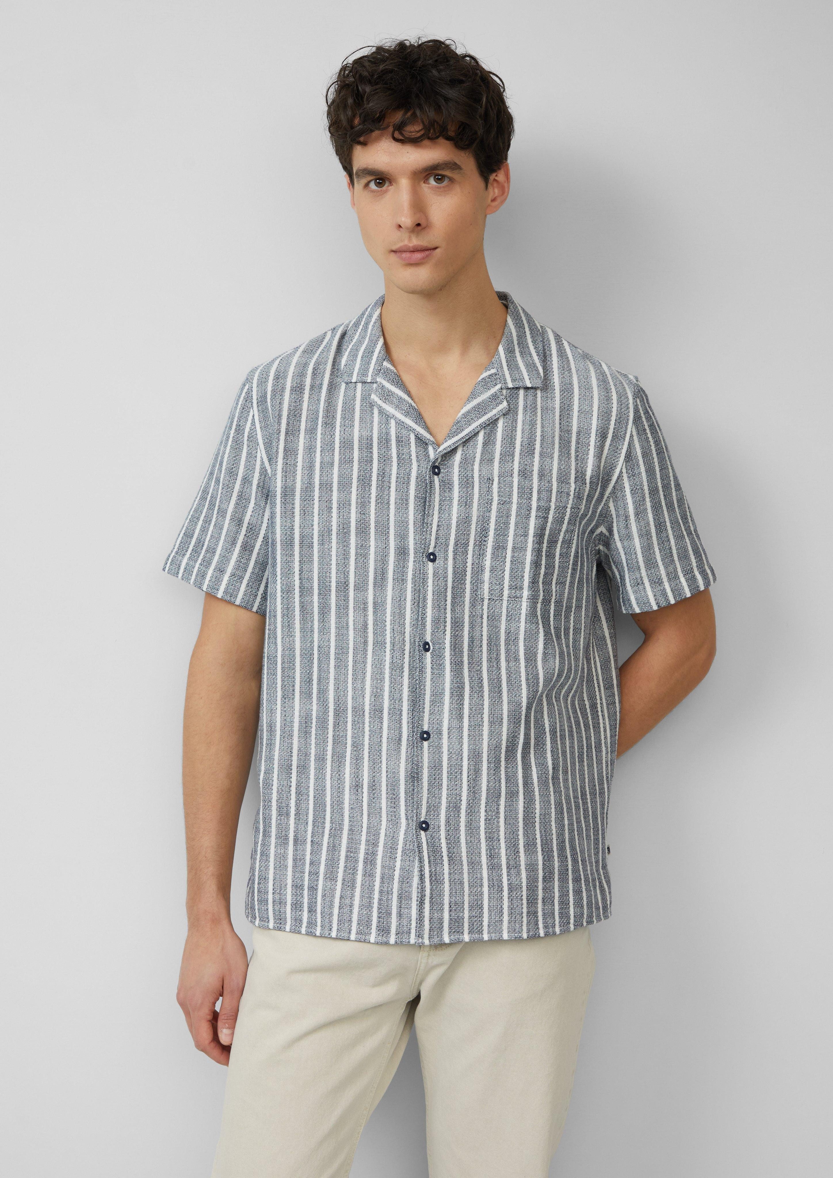 s.Oliver Kurzarmhemd Resort Fit: Baumwollshirt mit günstig online kaufen