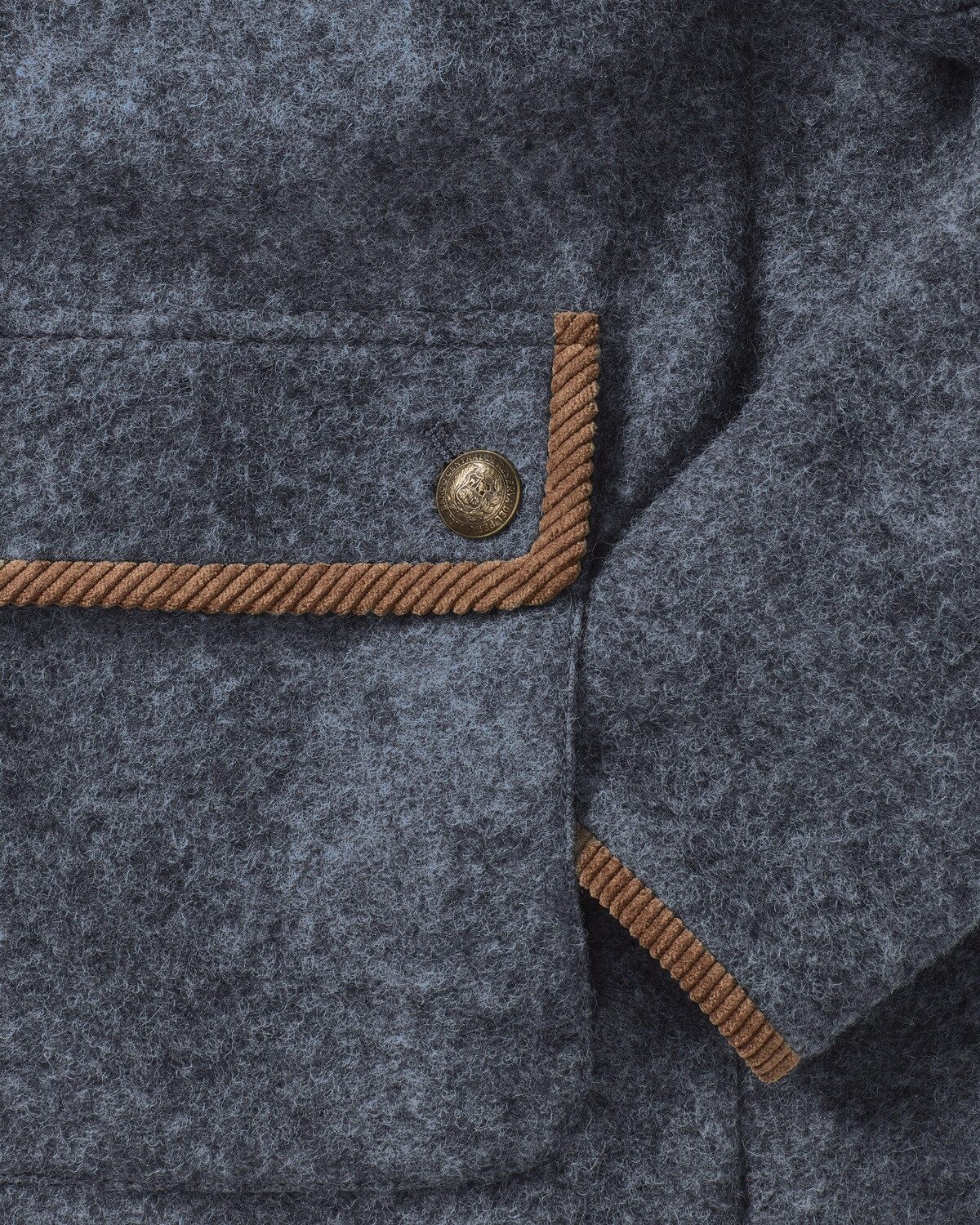 Reitmayer Walkjacke Jacke mit Cordkragen
