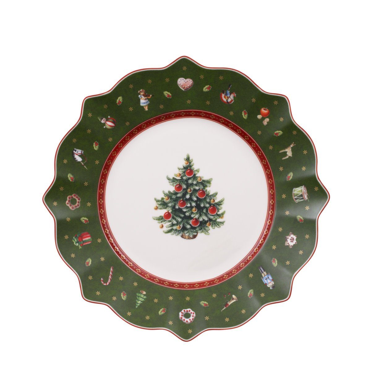 Villeroy & Boch Frühstücksteller Toy's Delight Weihnachtsgeschirr, 24 cm