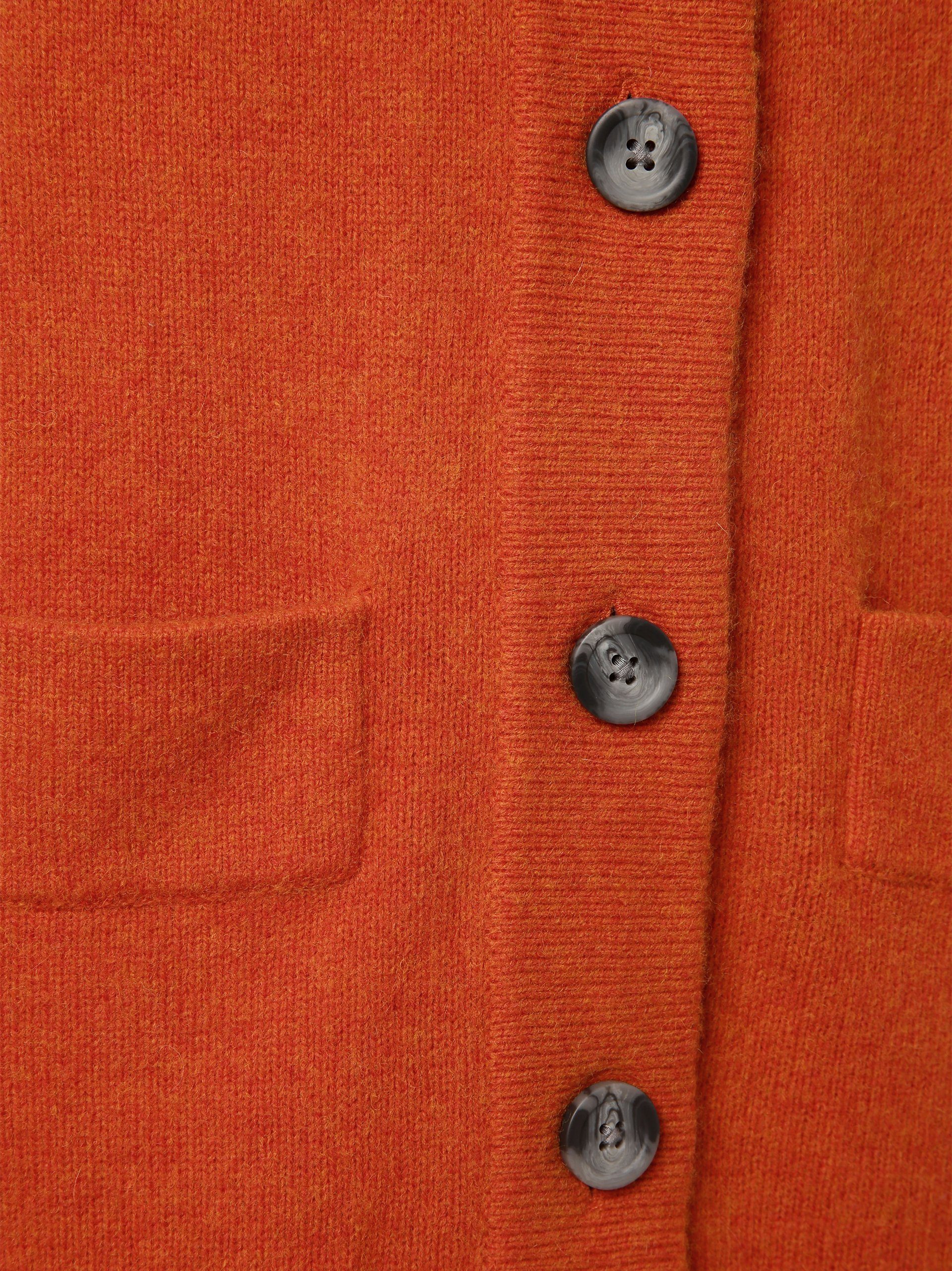 Callegari orange Franco Strickjacke