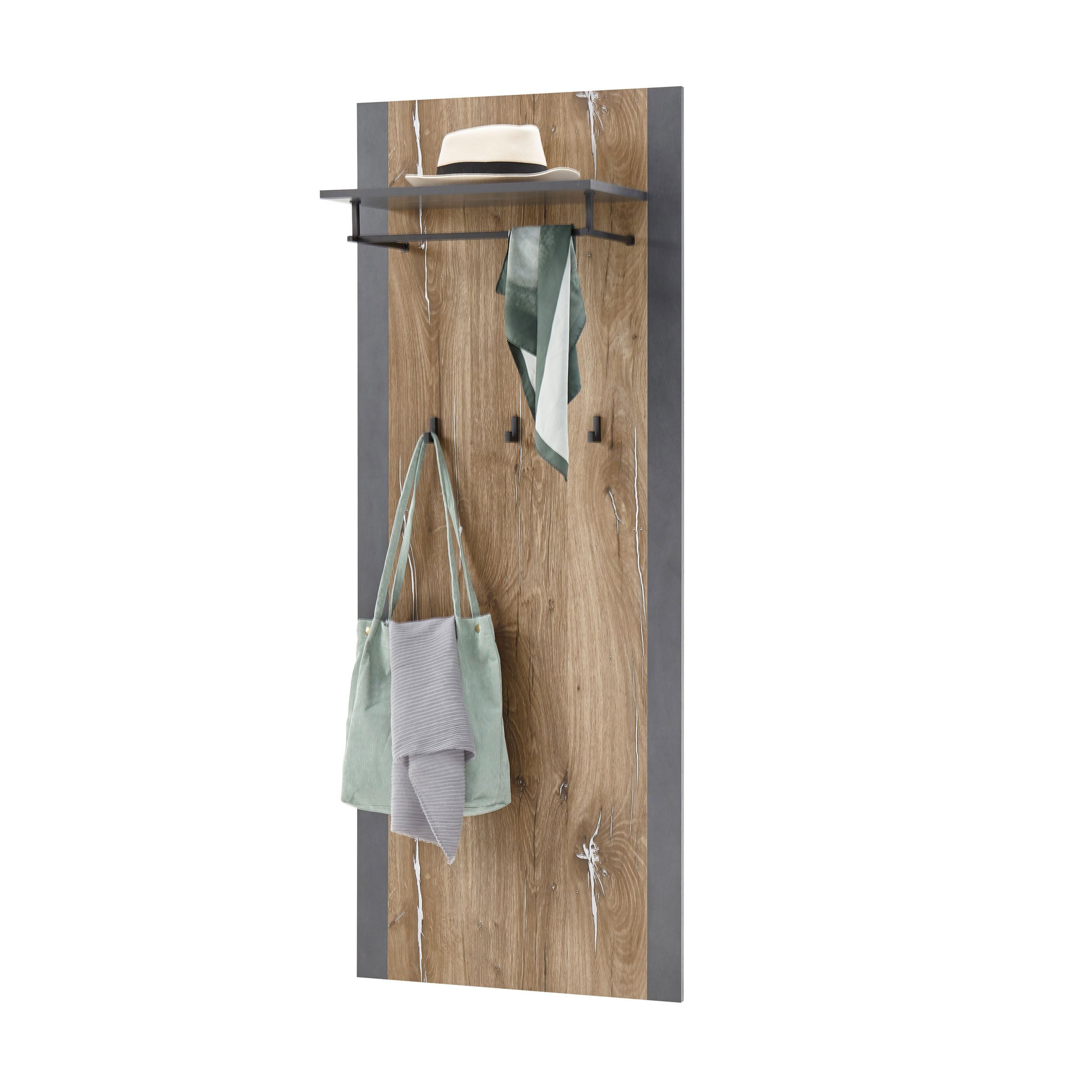 Bega Consult Garderobenpaneel Garderobenpaneel Athen Matera Industrial Style