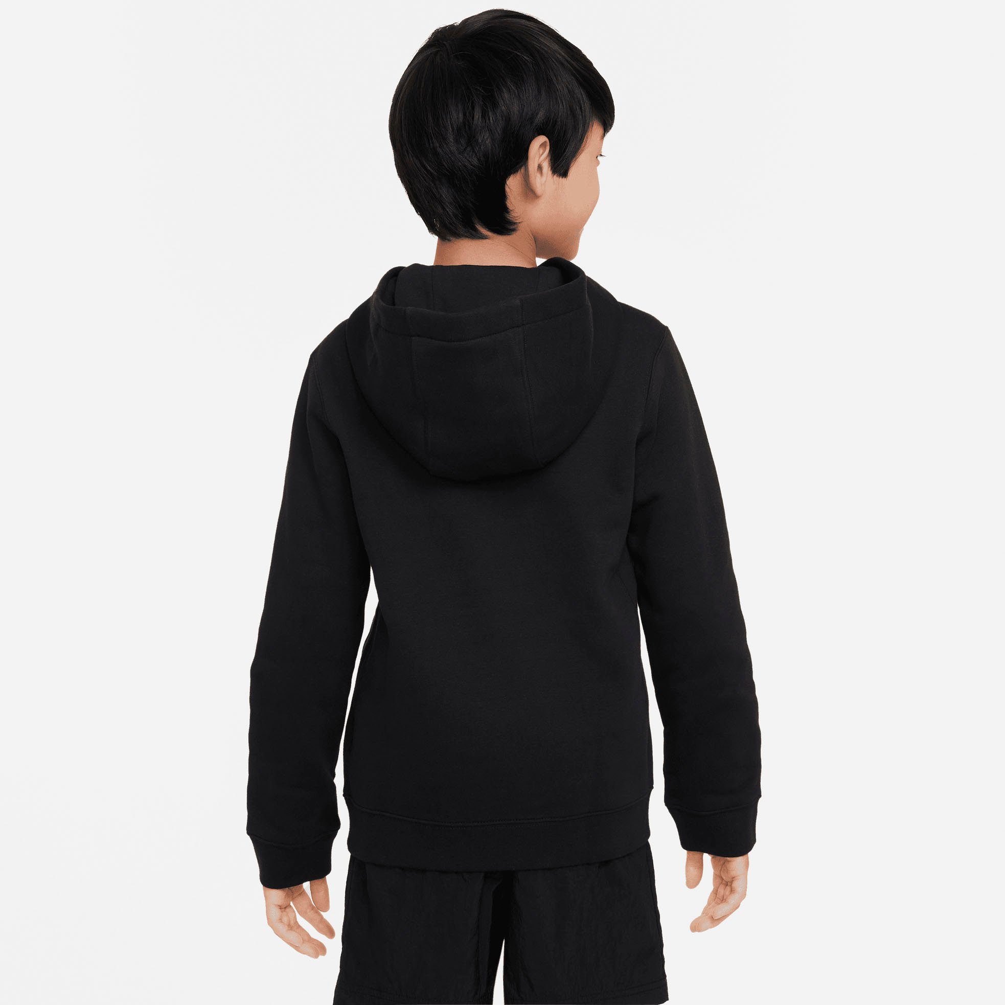 Big Sportswear Kapuzensweatshirt Nike BLACK Kids' Hoodie (Boys)