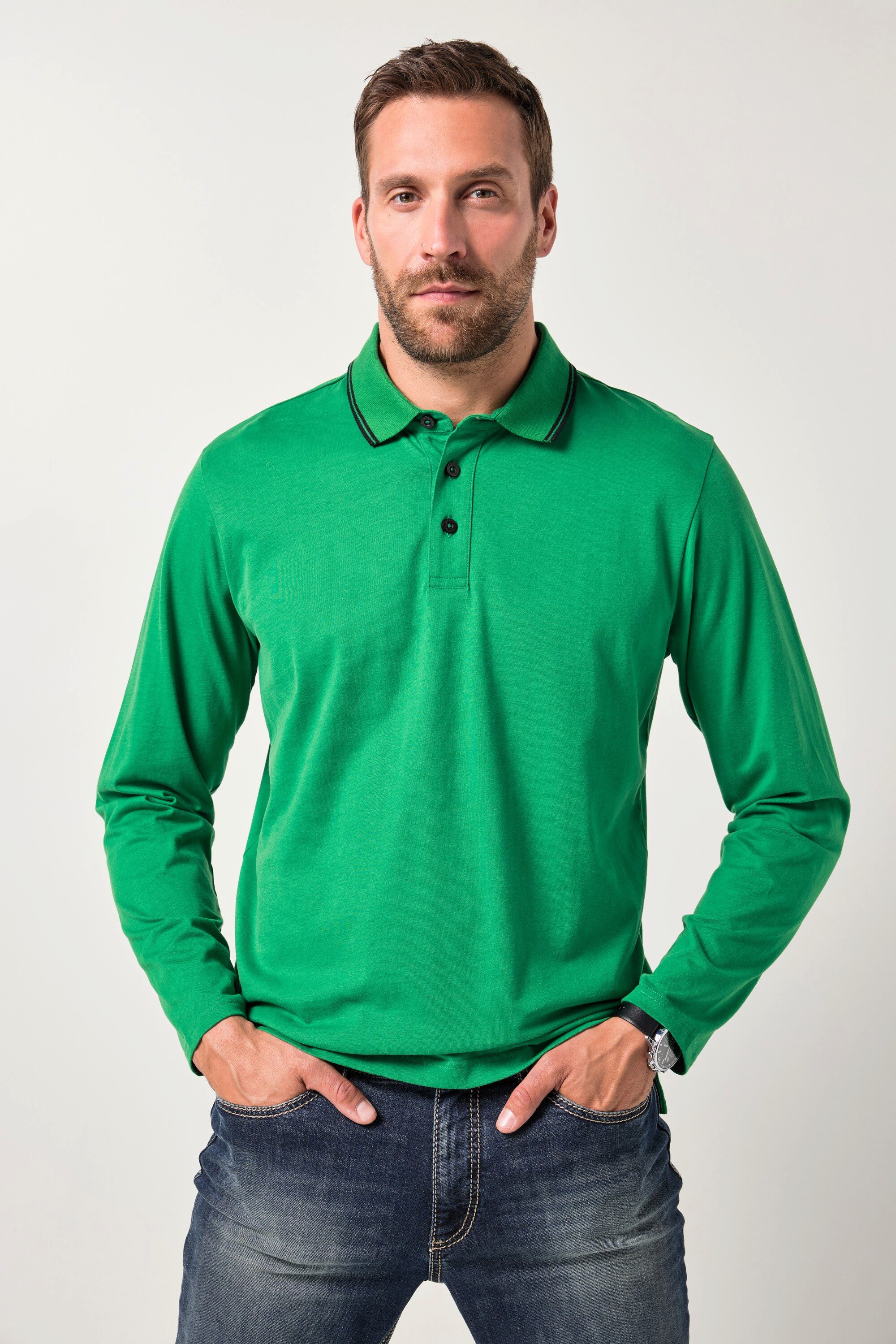 Poloshirt Poloshirt Langarm