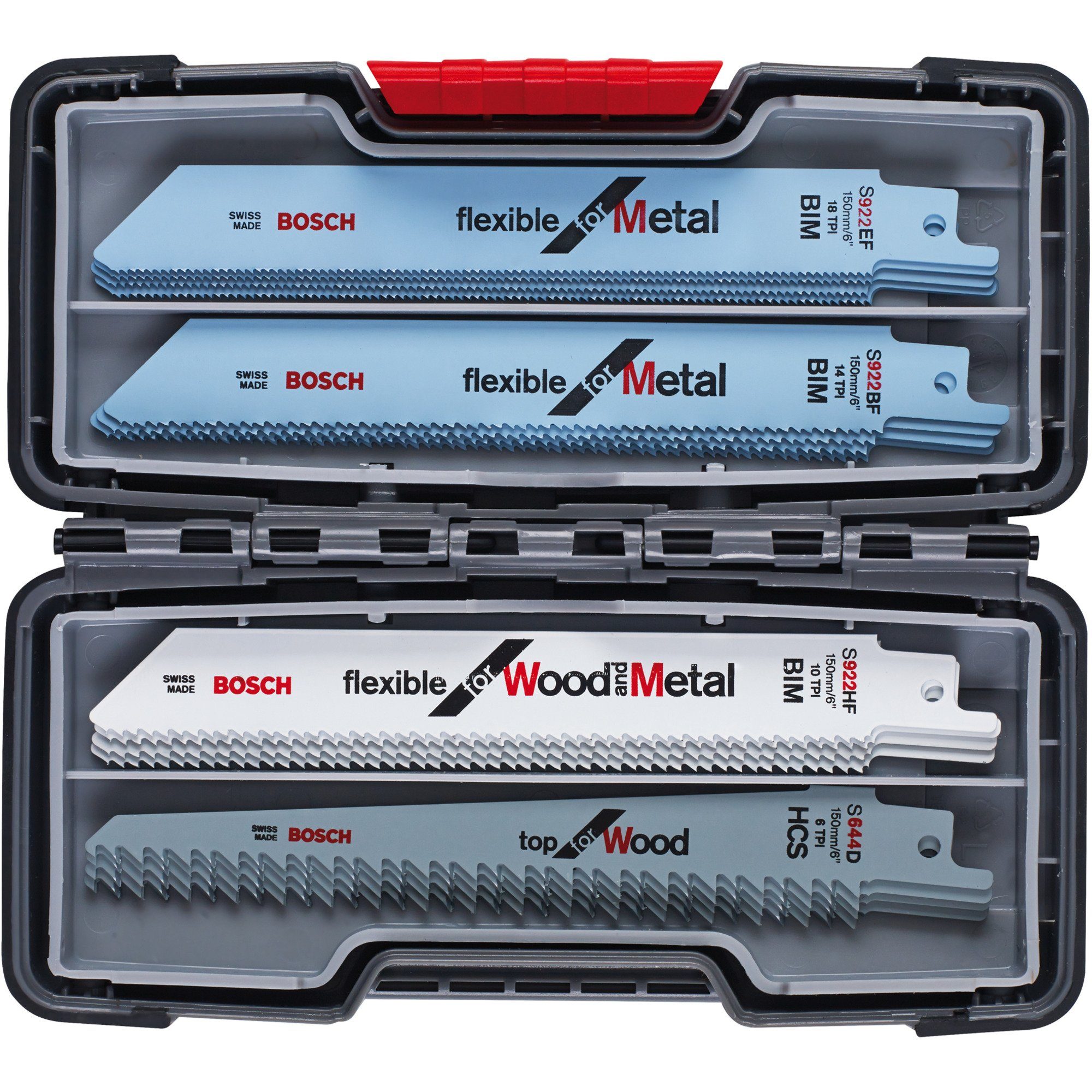 Bosch Professional Sägeblatt Bosch Professional Säbelsägeblatt-Satz Wood and