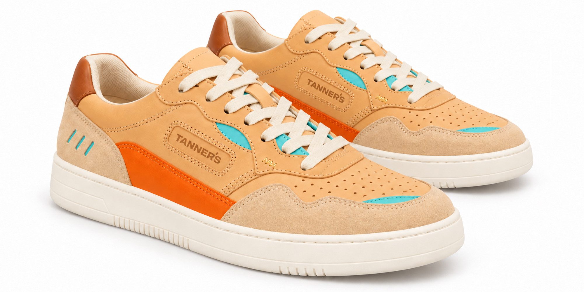 Tanners Low-Top Sneaker Schuhe Sneaker Schnürschuh aus Leder