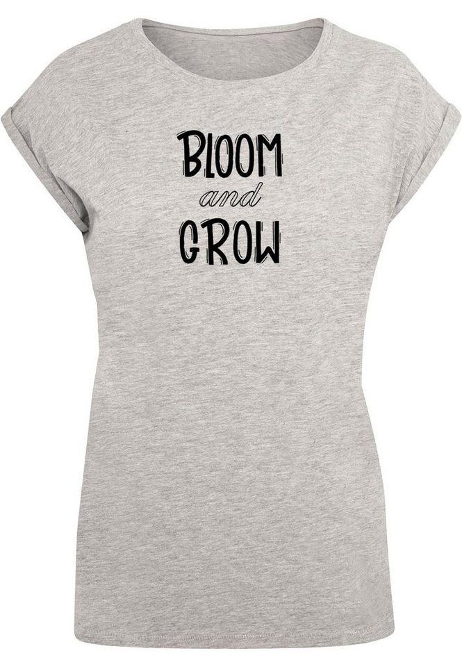 and Bloom Spring (1-tlg) T-Shirt - grow T-Shirt Damen Merchcode Ladies