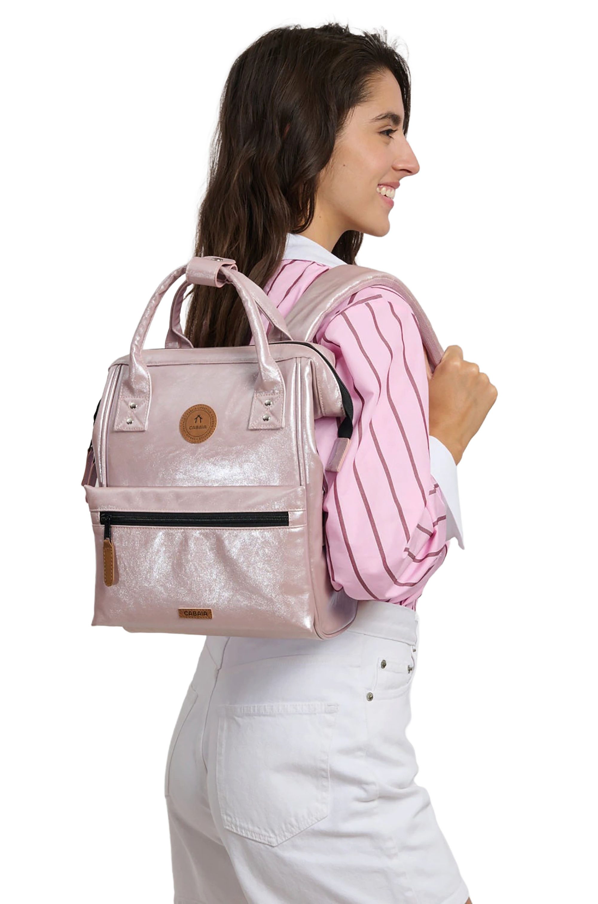 CABAIA Rucksack Small Scilla (kein Set), Tagesrucksack mit austauschbaren Vordertaschen