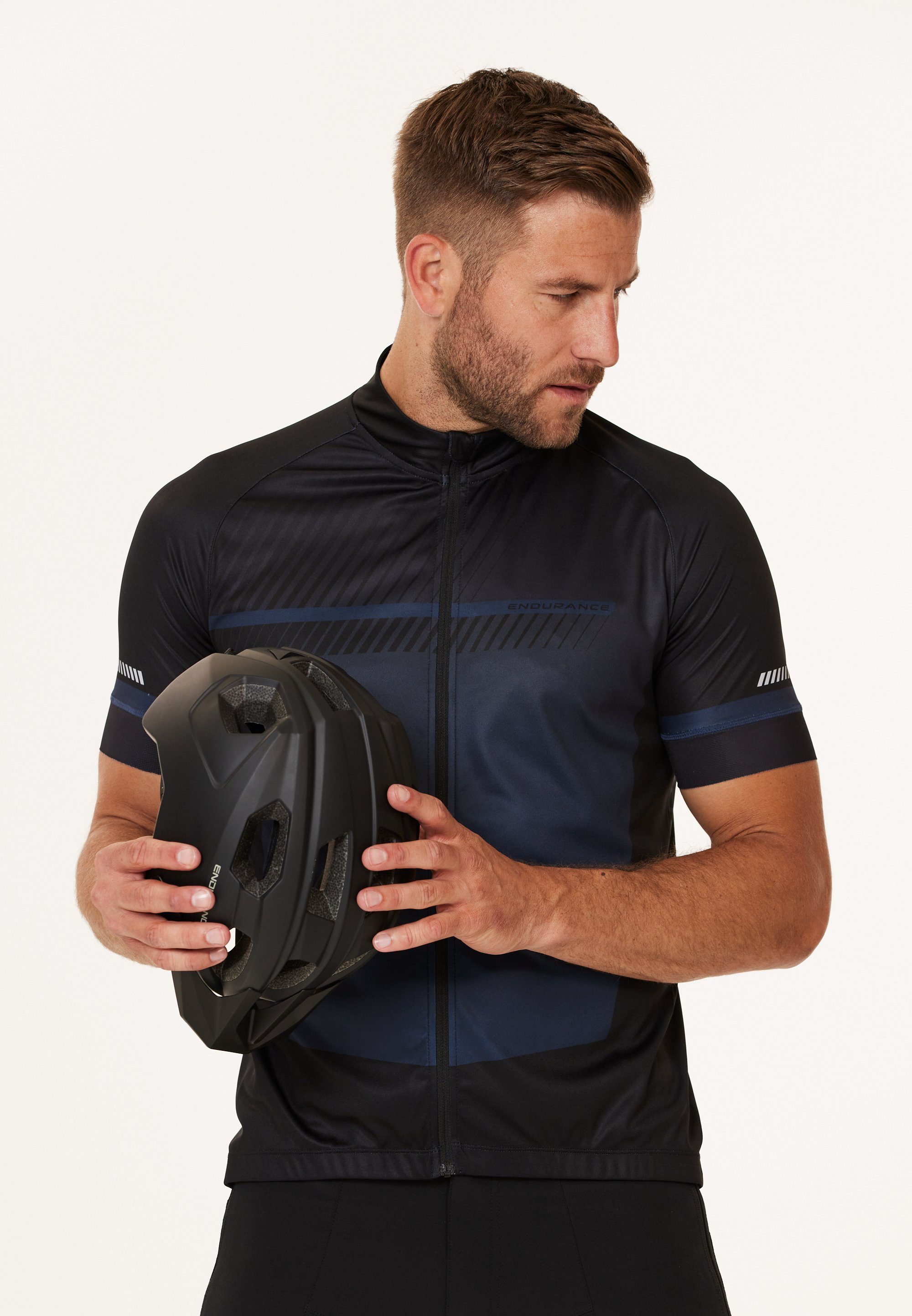 ENDURANCE Radtrikot Jillard mit reflektierenden Elementen