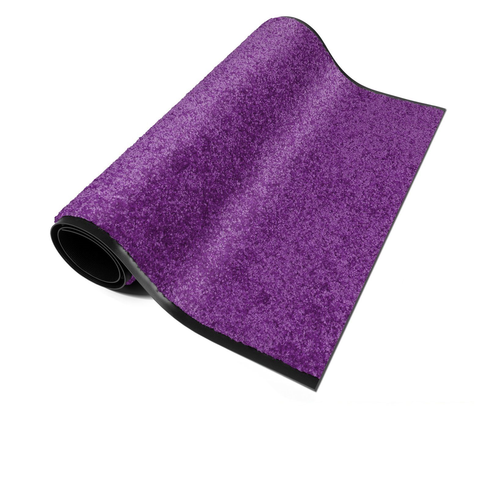 Use&Wash,verschiedene Farben Lila Höhe: Rechteckig, Schmutzfangmatte mm, Sauberlaufmatte, Fußmatte Karat, & 8 Größen,