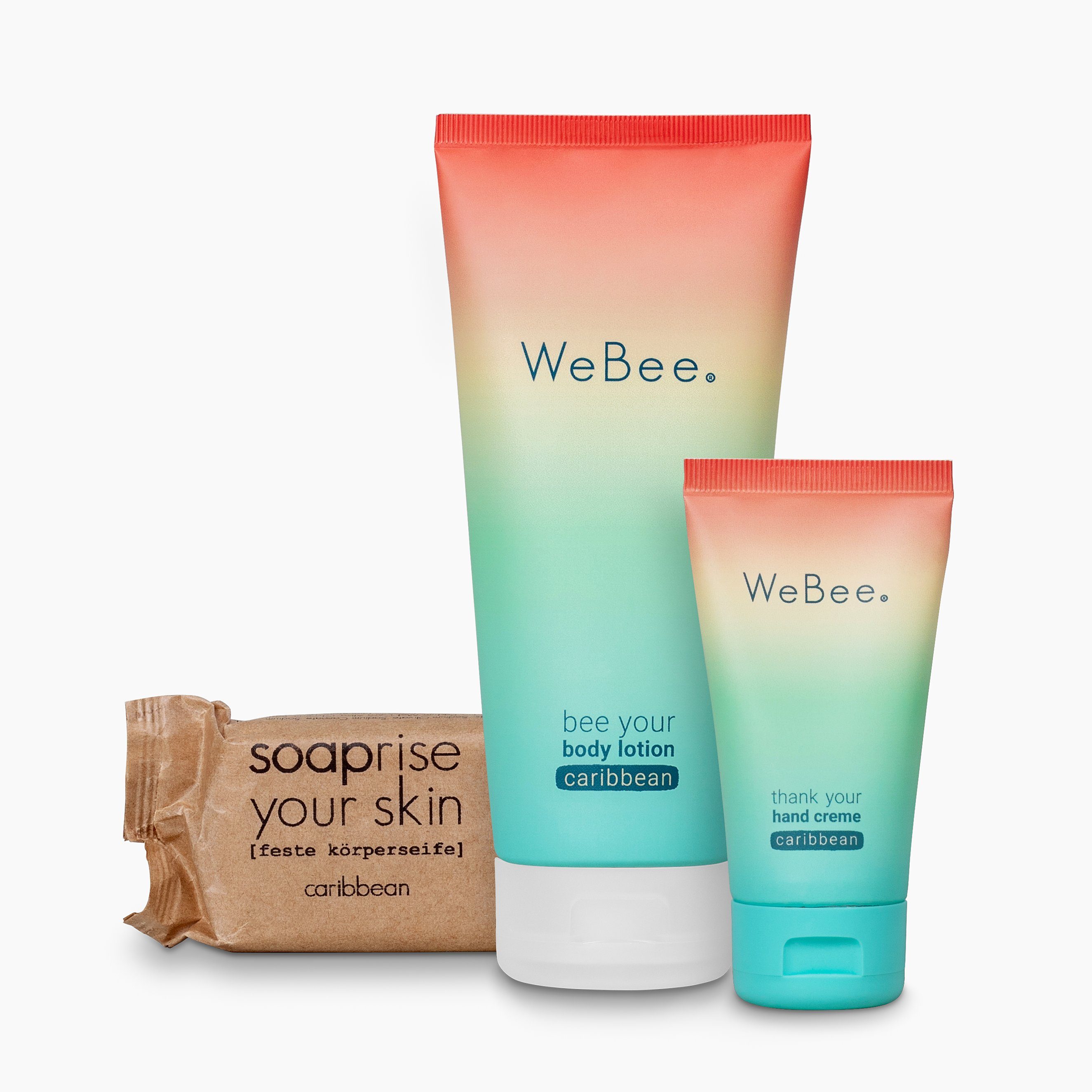 WeBee Bodylotion caribbean trio - Handcreme, Bodylotion & Körperseife Duft : caribbean