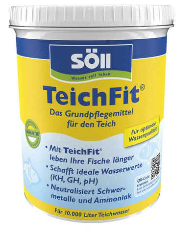 SÖLL Gartenpflege-Set Söll Teichpflege 1 Kg TeichFit Wasserstabilisierer für 10 QBM