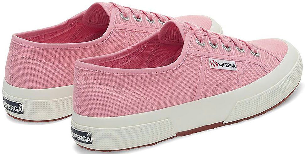 Canvas-Obermaterial klassischem Superga pink Sneaker Cotu mit Classic