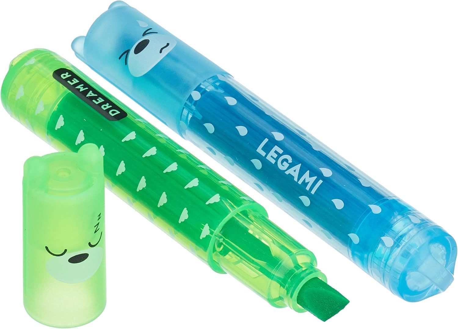 Legami Marker 6er Set Mini Textmarker Teddys Mood