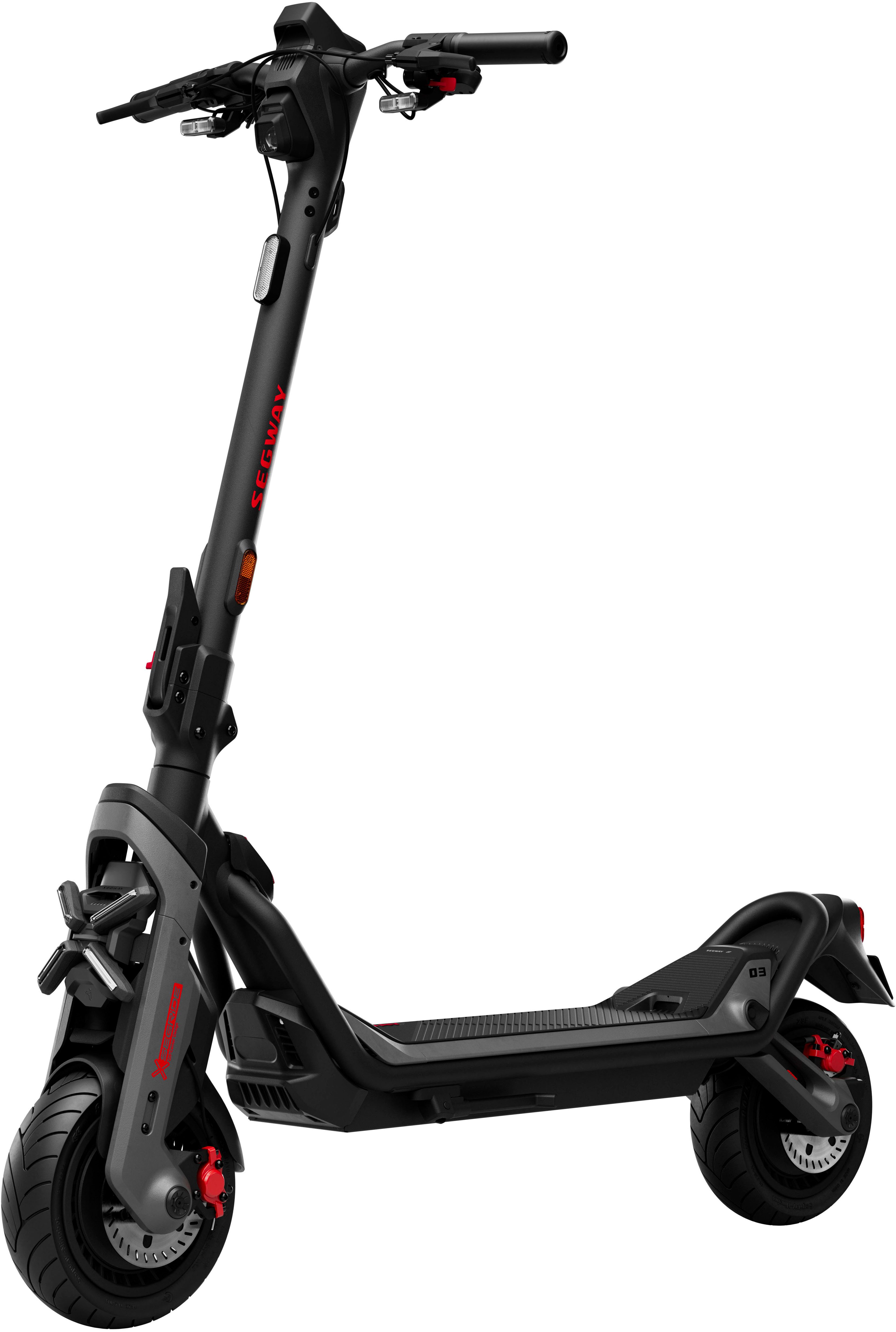 Segway E-Scooter GT3 D, 700 W, 20 km/h, (Smart TFT Display, 2400W, 11-Zoll Reifen, IPX6), mit Straßenzulassung, 95 km Eco Modus Reichweite, 150 kg Tragfähigkeit