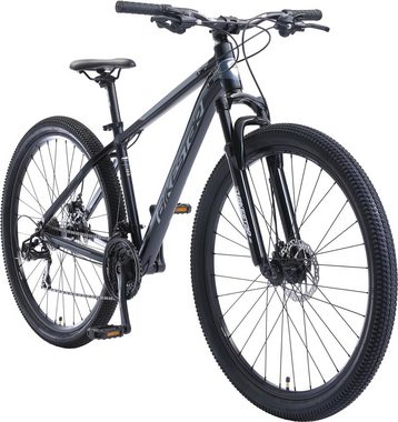 Bikestar Mountainbike, 21 Gang Shimano RD-TY300 Schaltwerk, Kettenschaltung, für Damen und Herren, Kettenschaltung