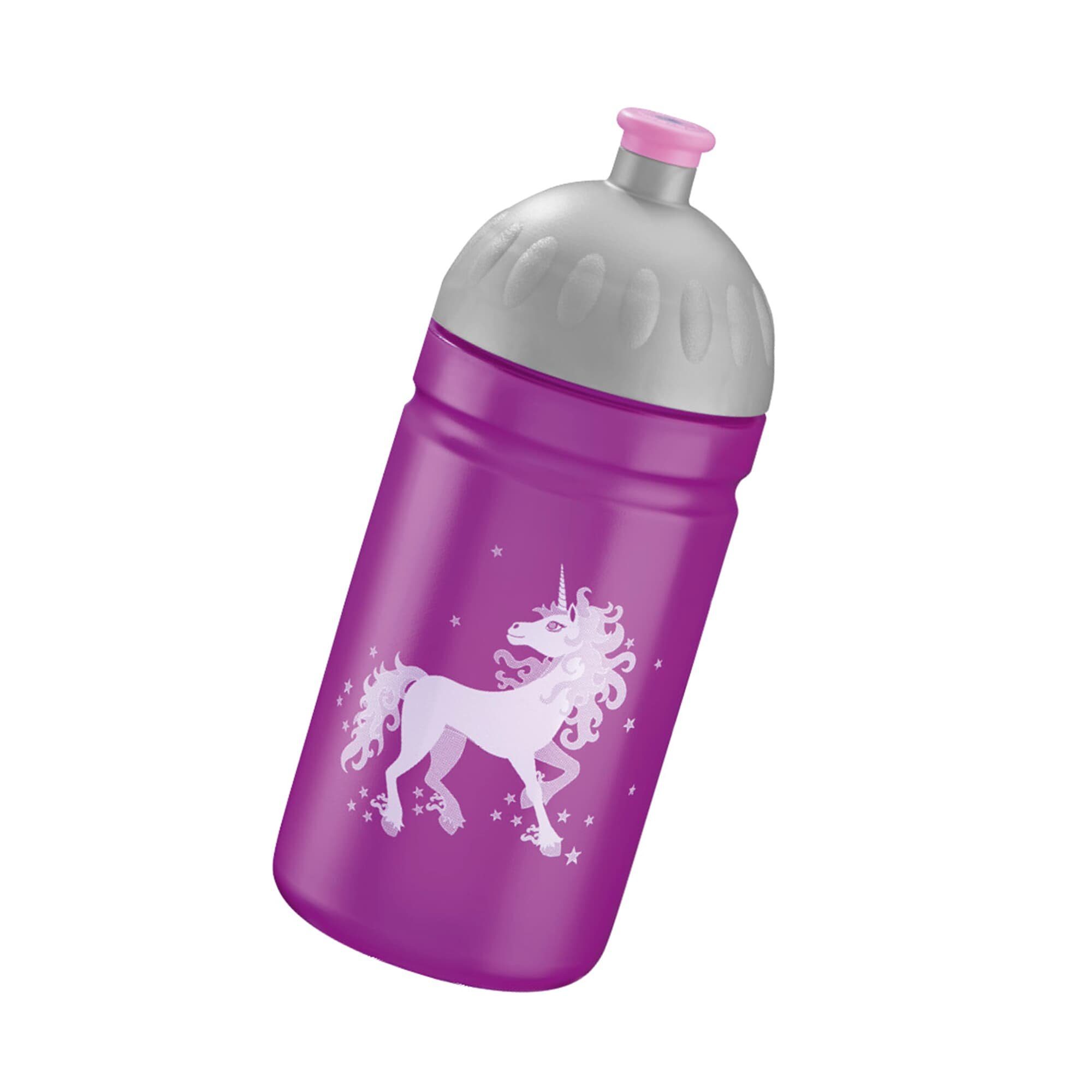 Step by Step Trinkflasche 0,5 l, für Kindergarten und Schule Unicorn Nuala, Lila