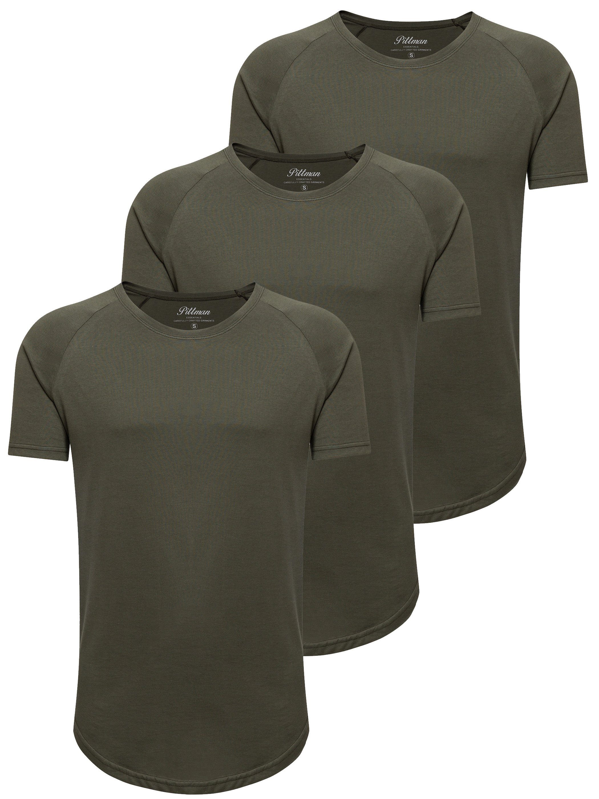 Pittman T-Shirt 3-Pack Herren T-Shirt Finn günstig online kaufen