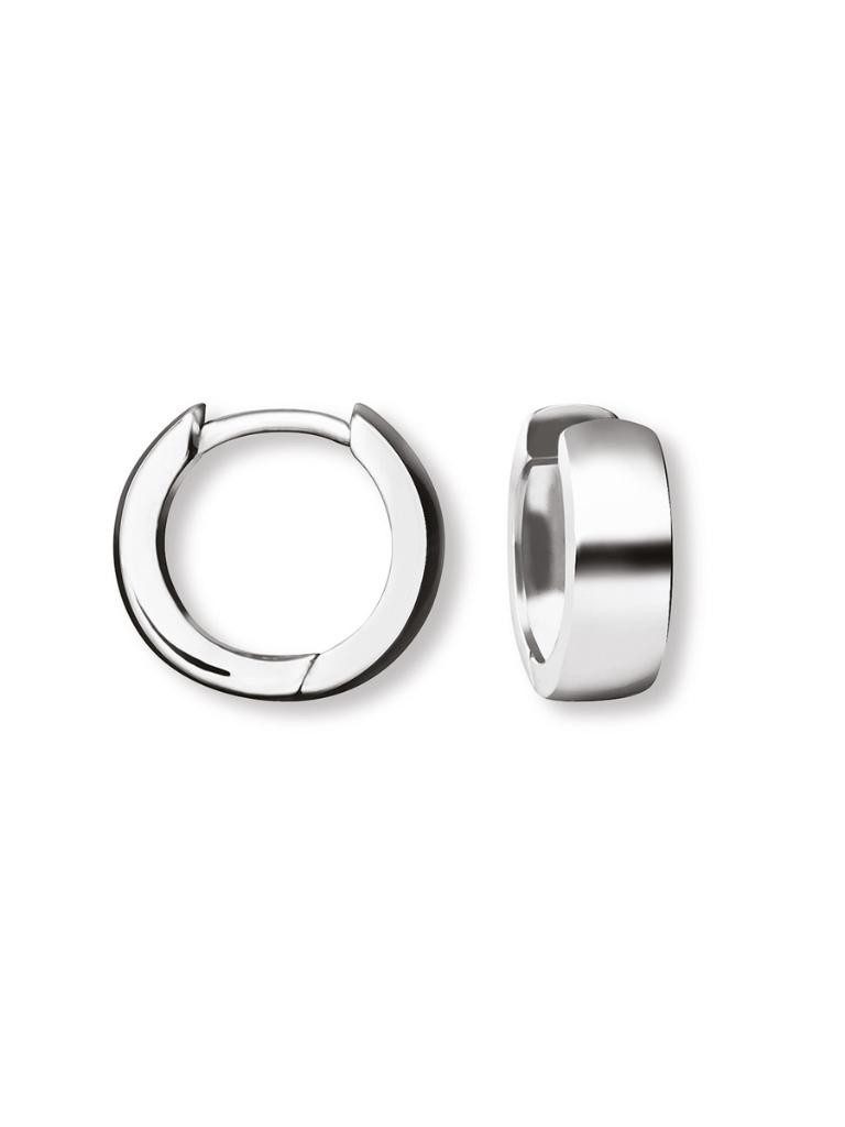 Amoonic Klappcreolen Klassische Creolen Silber 925 Ohrringe Klappcreolen Geschenk Damen (inkl. Schmucketui), Creolen in Silber, Gold oder Rosegold vergoldet Geschenk Freundin