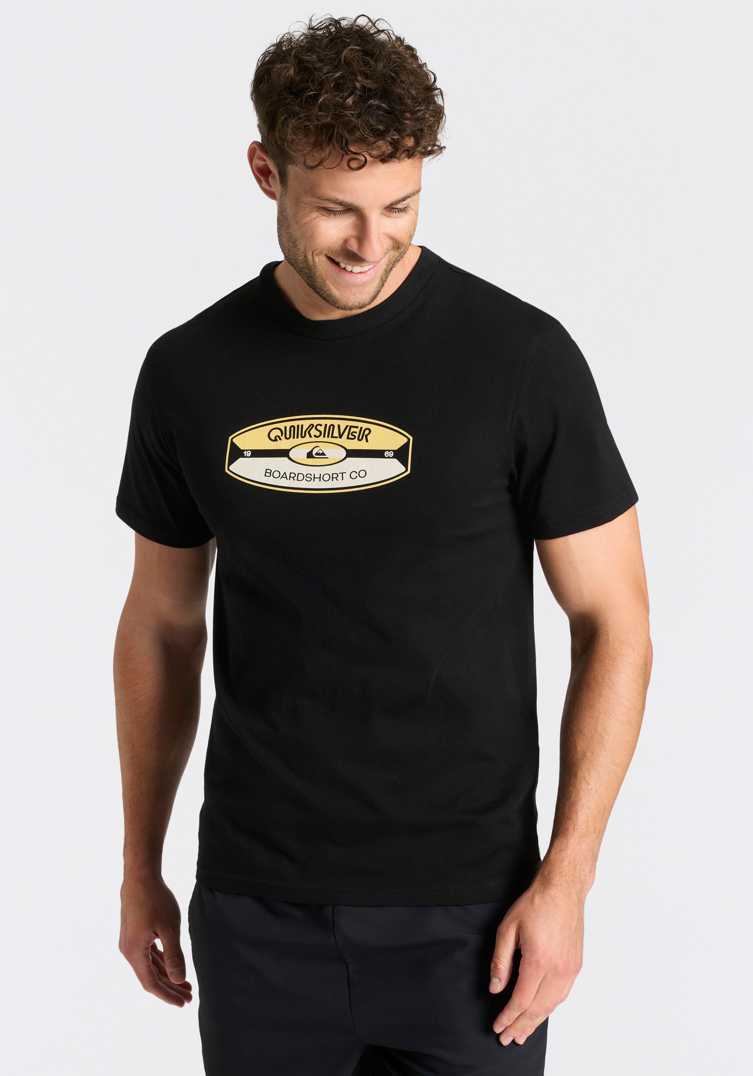 Quiksilver T-Shirt WAYBACK TWISTED TIDES SHORT SLEEVE PACK (2-tlg) 2er-Pack, Kurzarm-Design, Rundhalsausschnitt, aus Baumwolle