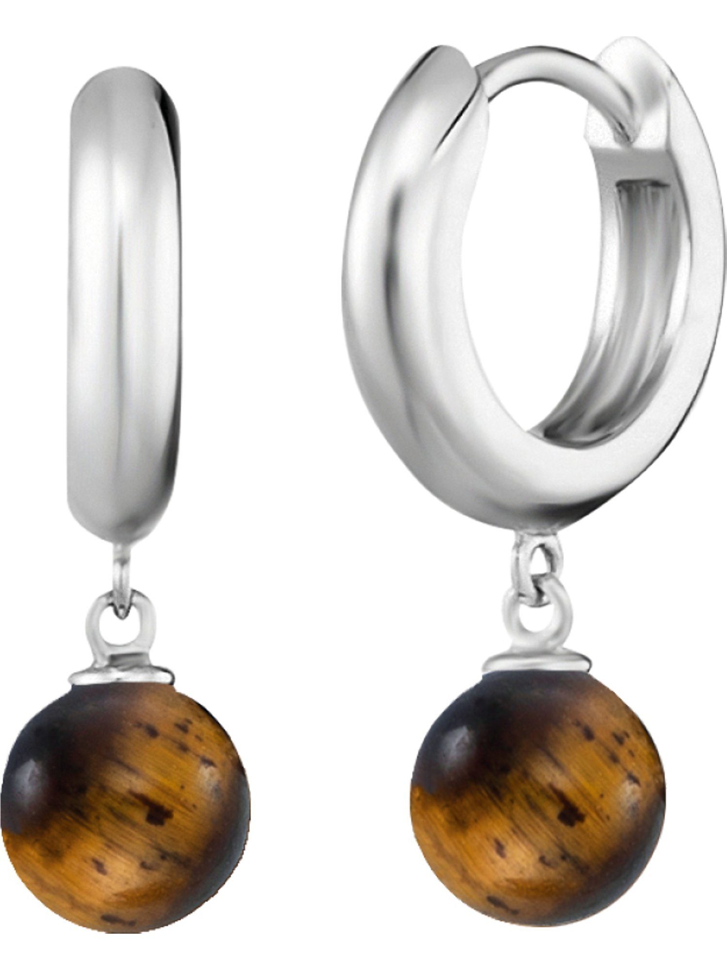 Engelsrufer Paar Creolen Engelsrufer Damen-Creolen 925er Silber Farbstein (Paar)